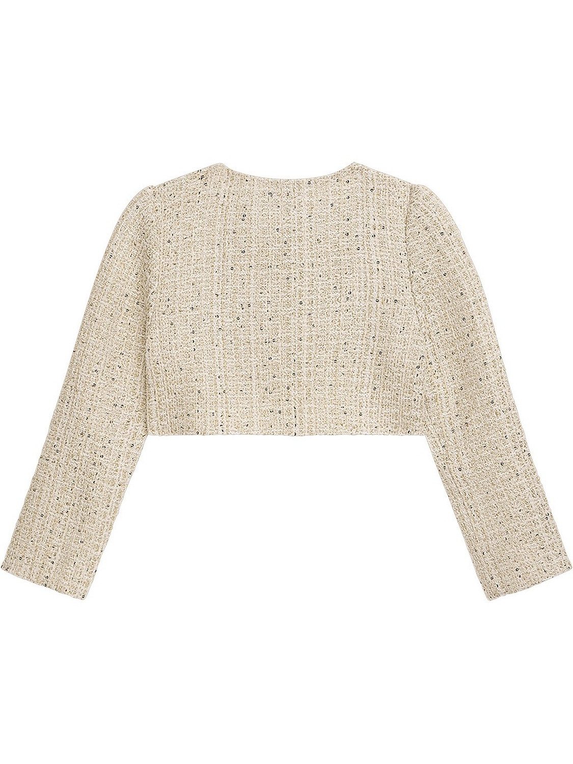 DANAMADE Bouclèjacke DISABELLE (1-St) Elegante Mädchen-Jacke im festlichen Bouclé-Design
