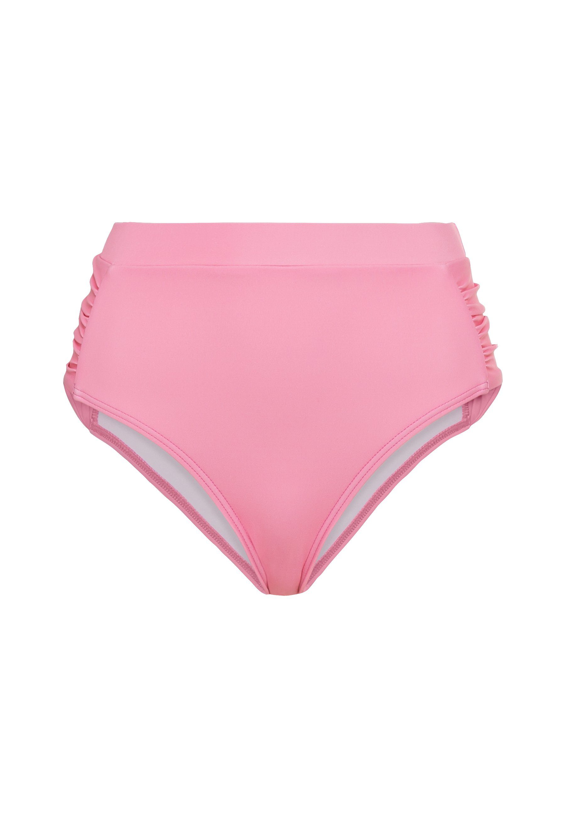 LSCN by LASCANA Highwaist-Bikini-Hose Gina mit modischen Raffungen