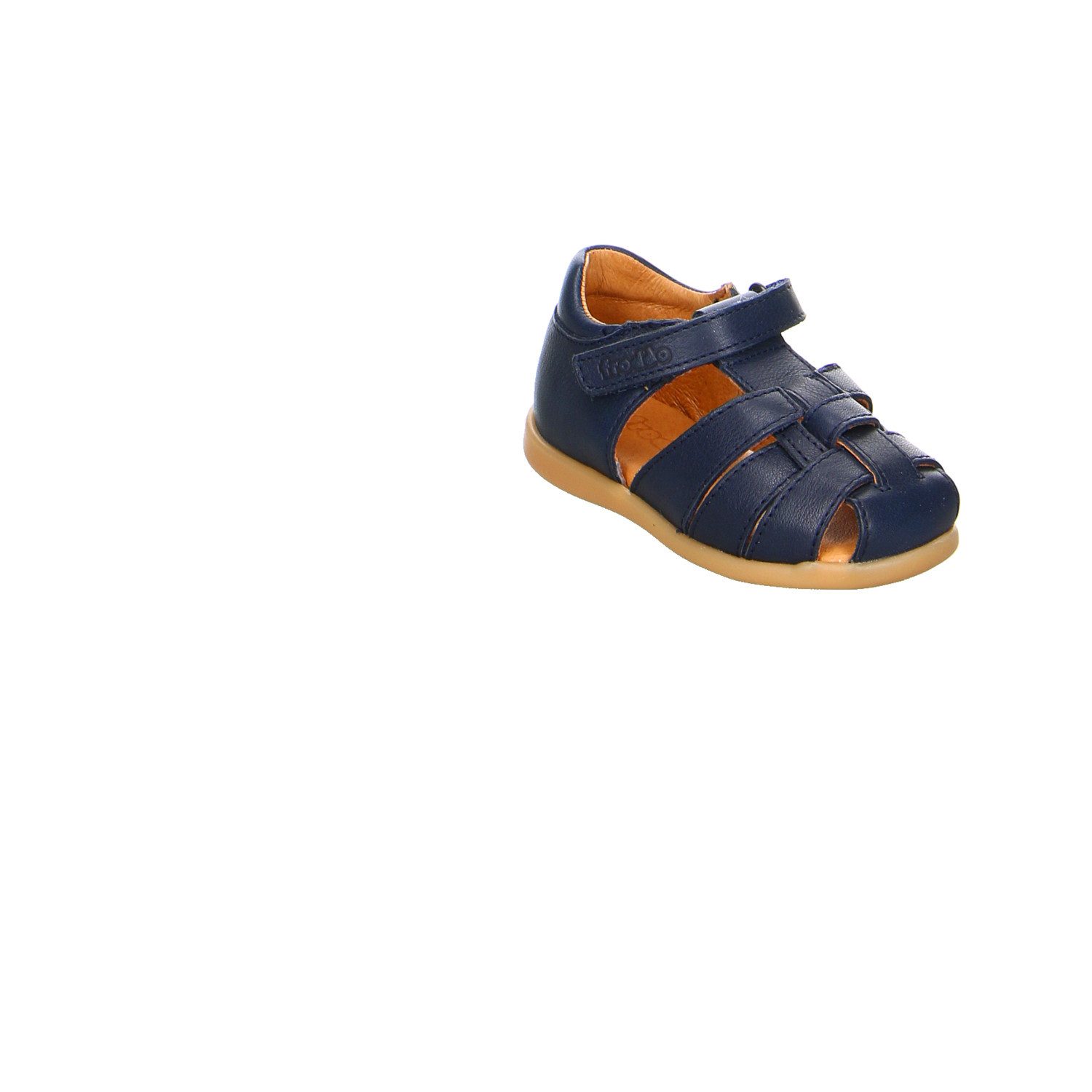 froddo® Froodo Dark Blue Leder Riegelschuhe Jungen vorne geschlossen blau Sandale – Bild 2 von 5