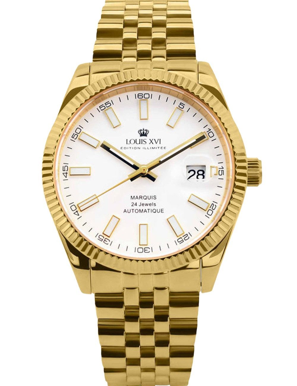 LOUIS XVI Automatikuhr Louis XVI LXVI3001 Herrenuhr Marquis Automatik Unlimited 42mm 5ATM Louis XVI LXVI3001 Herrenuhr Marquis Automatik Unlimited 42mm 5ATM