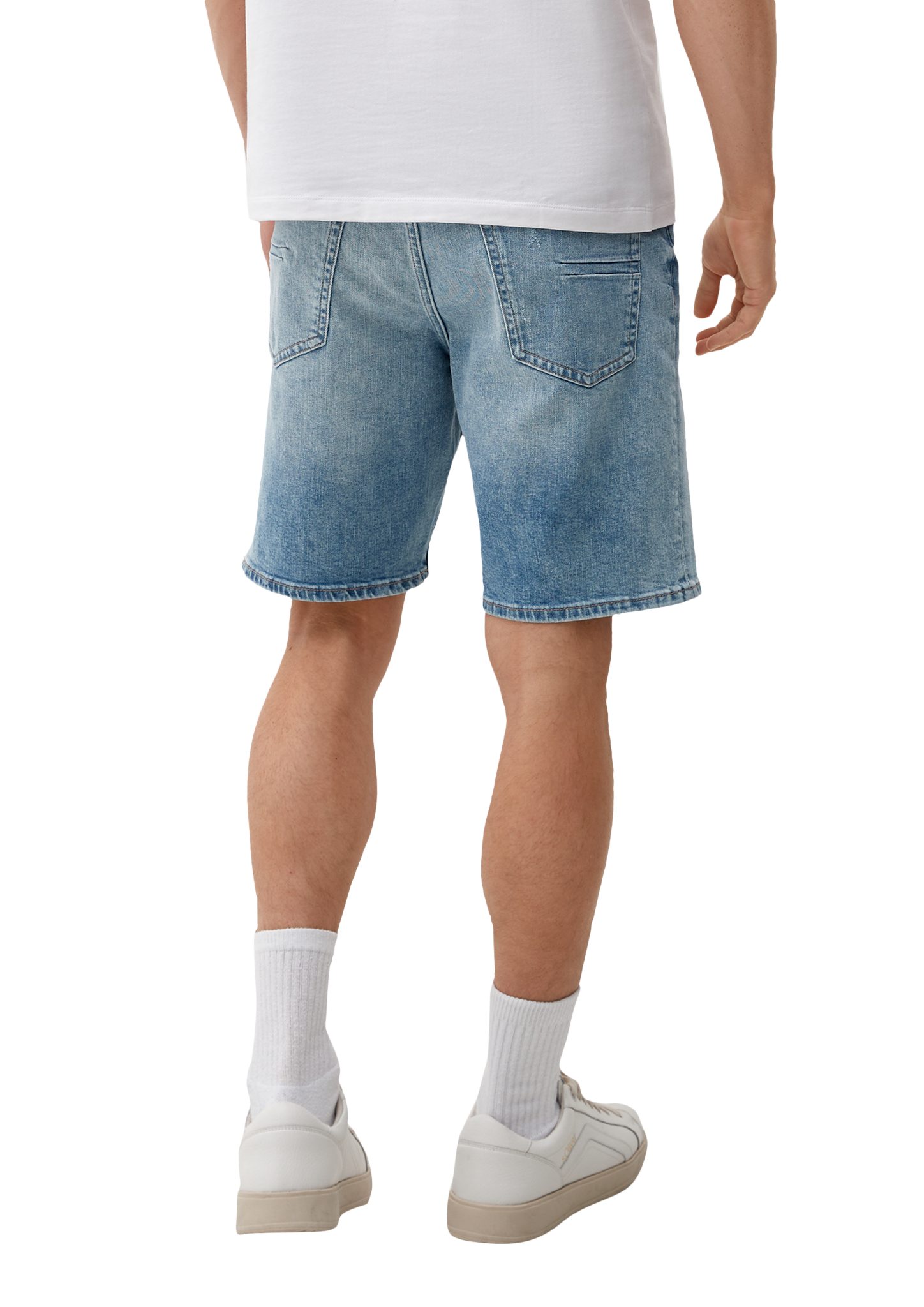 Jeansshorts Wide / Fit Rise / / Leg Mid s.Oliver Jeans-Shorts Relaxed Waschung