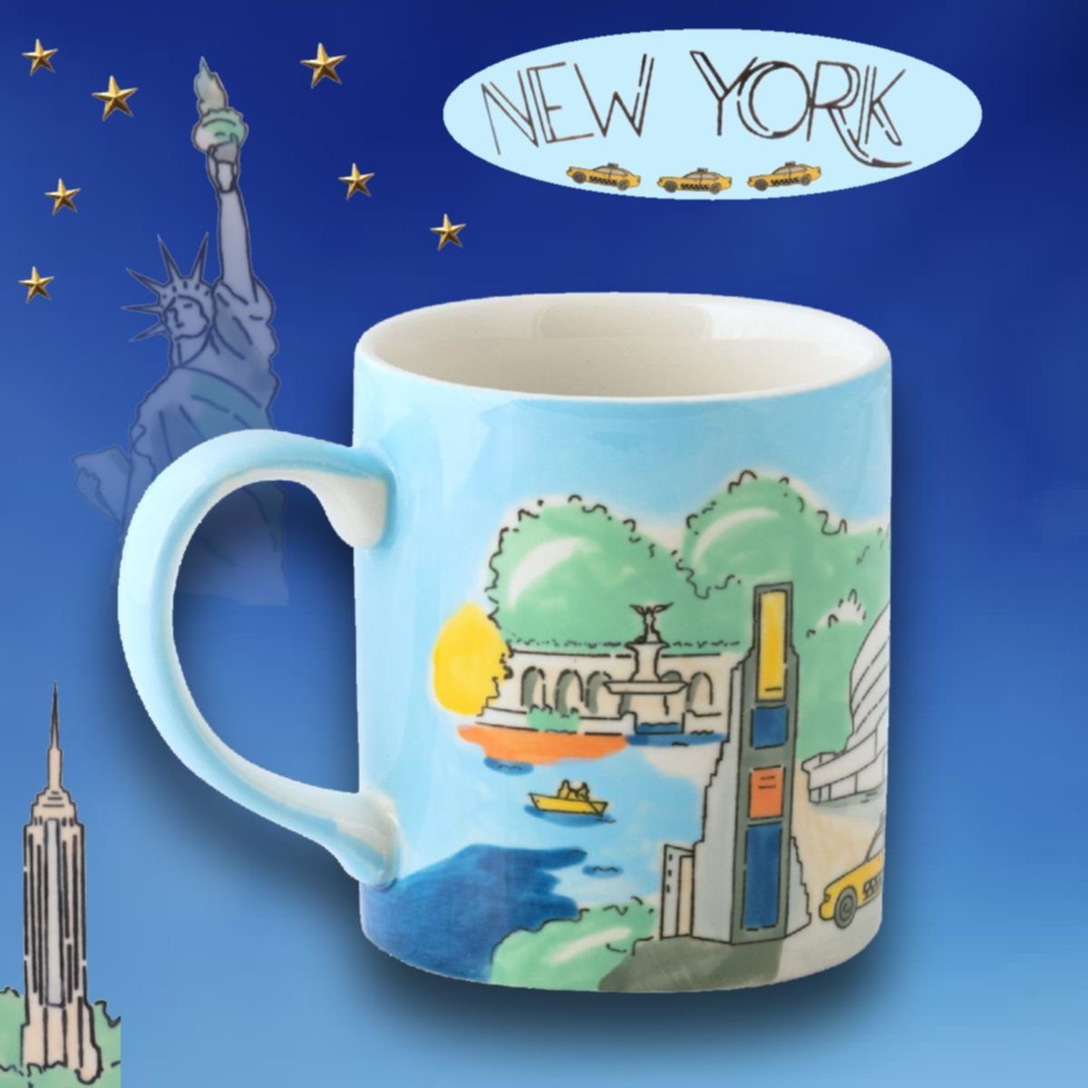Mila Becher Mila Keramik Städte-Becher New York, Keramik