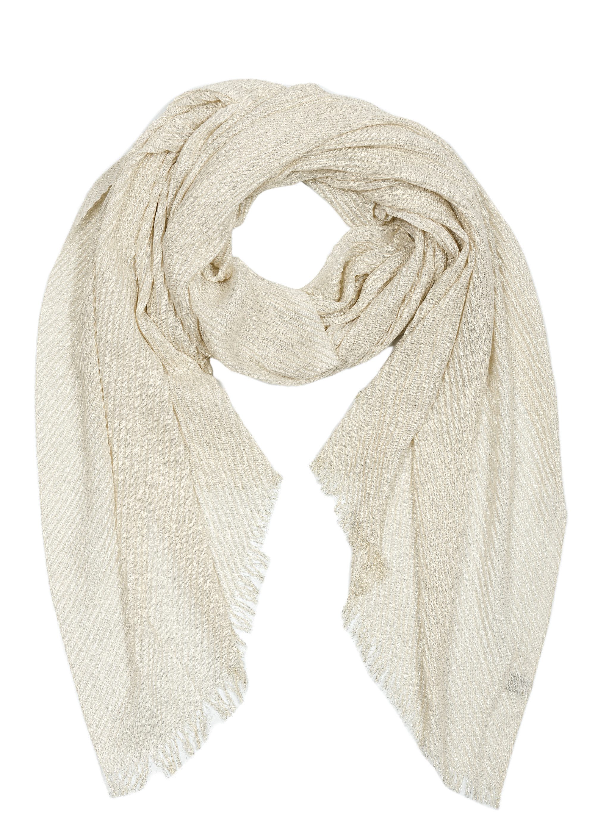 Cassandra Accessoires Schal Damen festliches Schultertuch, eleganter, festlicher Glitzerschal