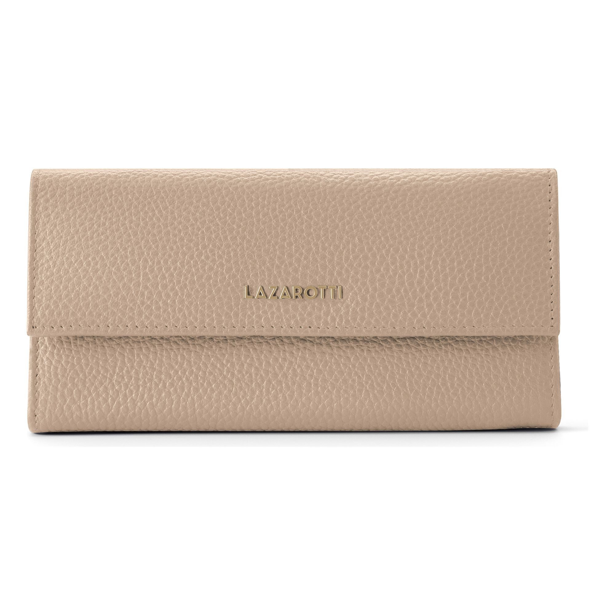 Lazarotti Geldbörse Bologna Leather Geldbörse Leder 19 cm
