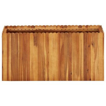 furnicato Hochbeet Garten-100 x 30 x 50 cm Massivholz Akazie