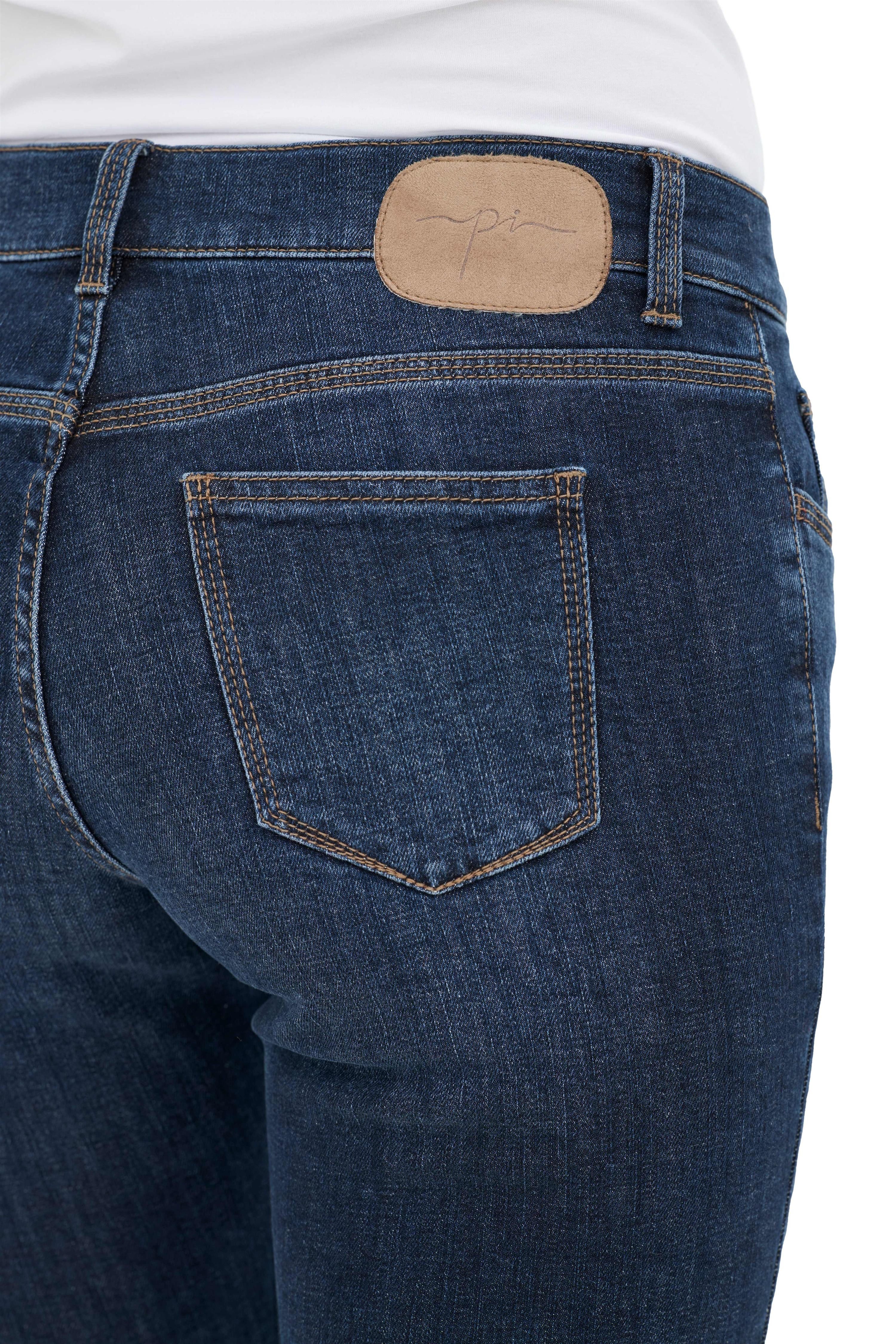 Project Indigo Stretch-Jeans PROJECT INDIGO W 4.0 blue used buffies 7400 5016.6824 – Bild 3 von 3