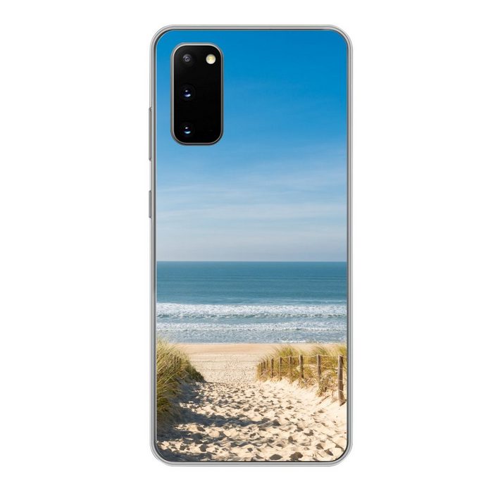MuchoWow Handyhülle Strand - Meer - Düne - Sand - Sommer Phone Case Handyhülle Samsung Galaxy S20 Silikon Schutzhülle