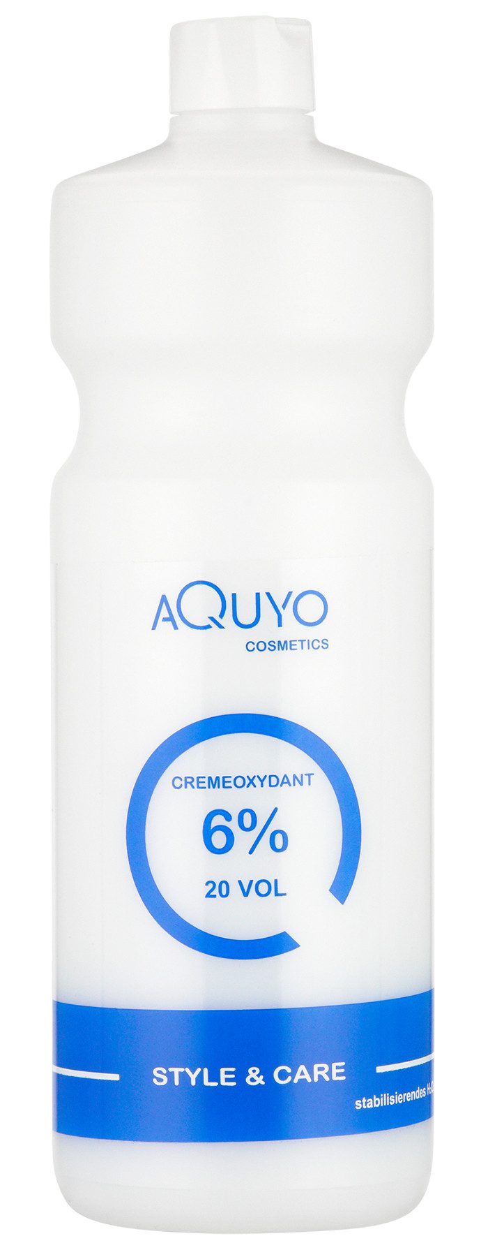 AQUYO Cosmetics Haarfarbe Creme Oxydant 6% Entwickler für Haarfärbung, Haartönung, Blondierung