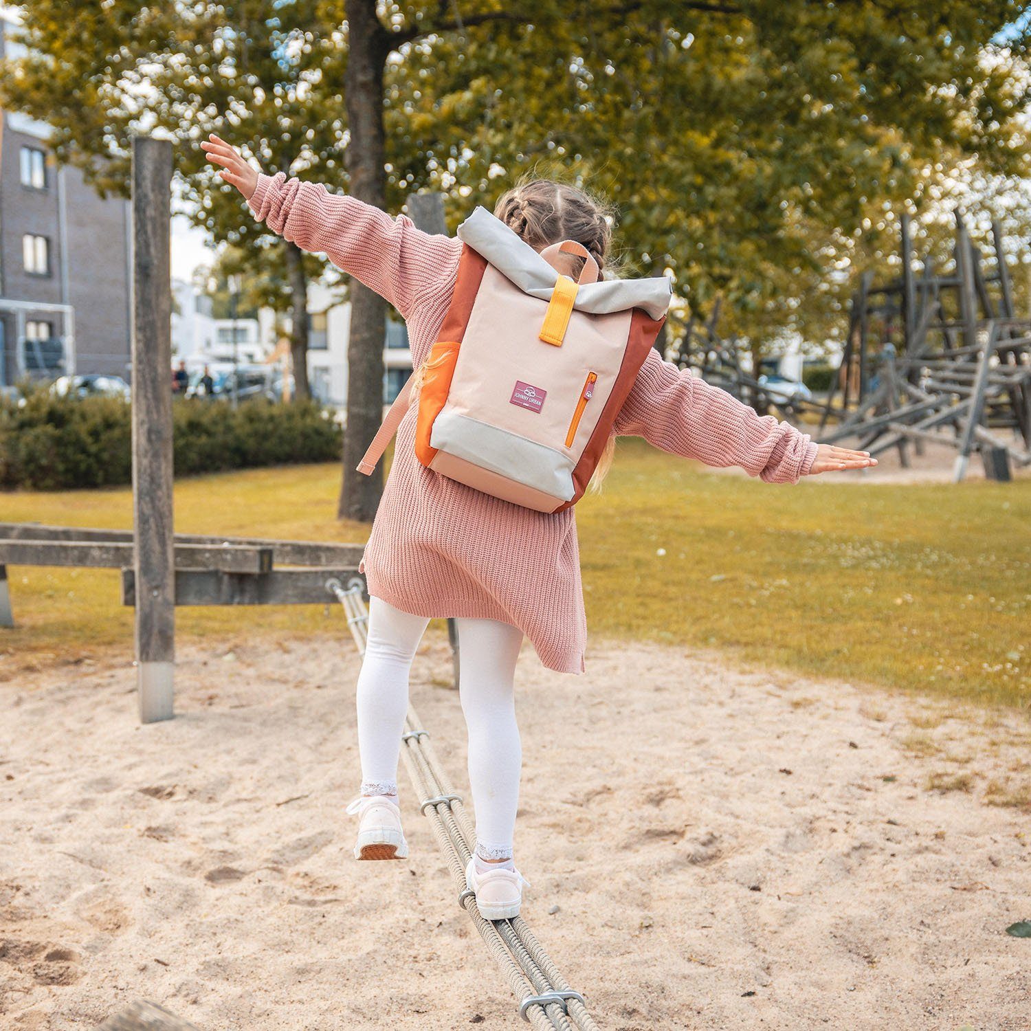 Johnny Urban Kinderrucksack Aaron Junior Rucksack Kinder Mädchen Jungen, Weiche Polsterung, Recyceltes Material, Wasserabweisend