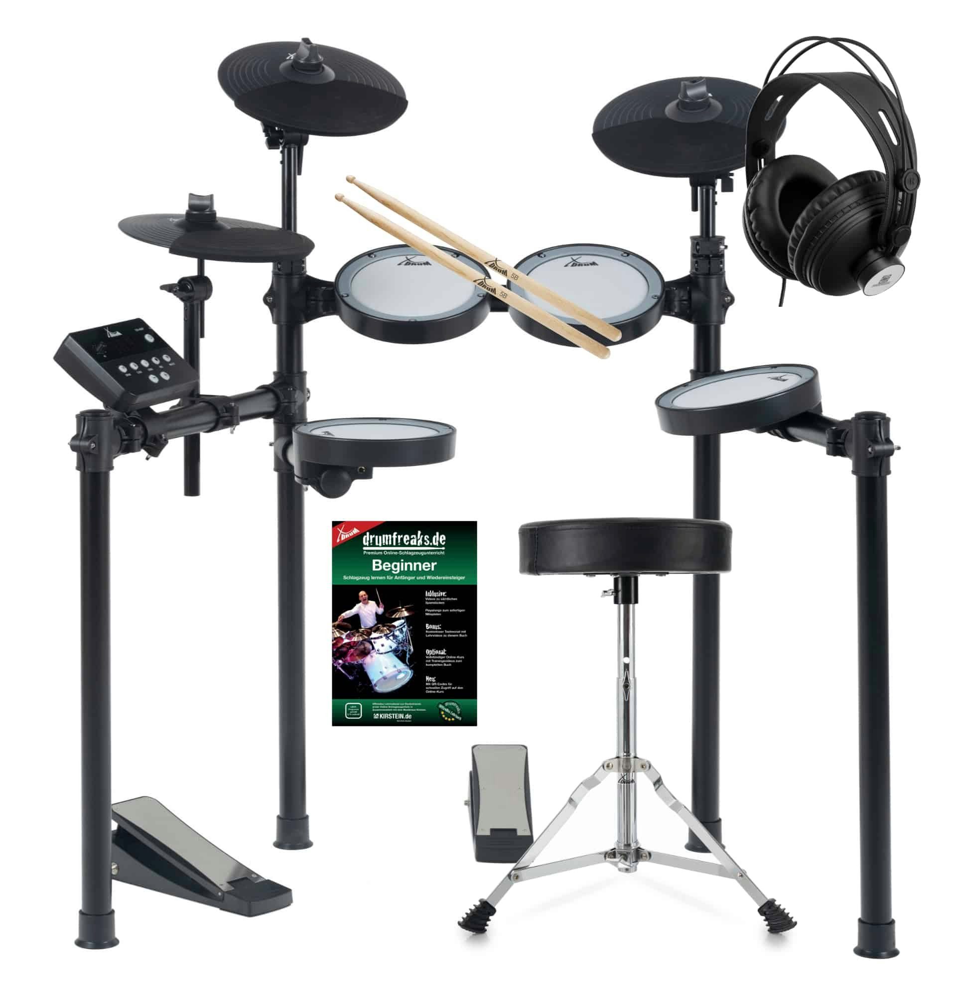 E-Drum DD-460C E-Drum Kit - 7 anschlagsdynamische Pads - Mesh Heads