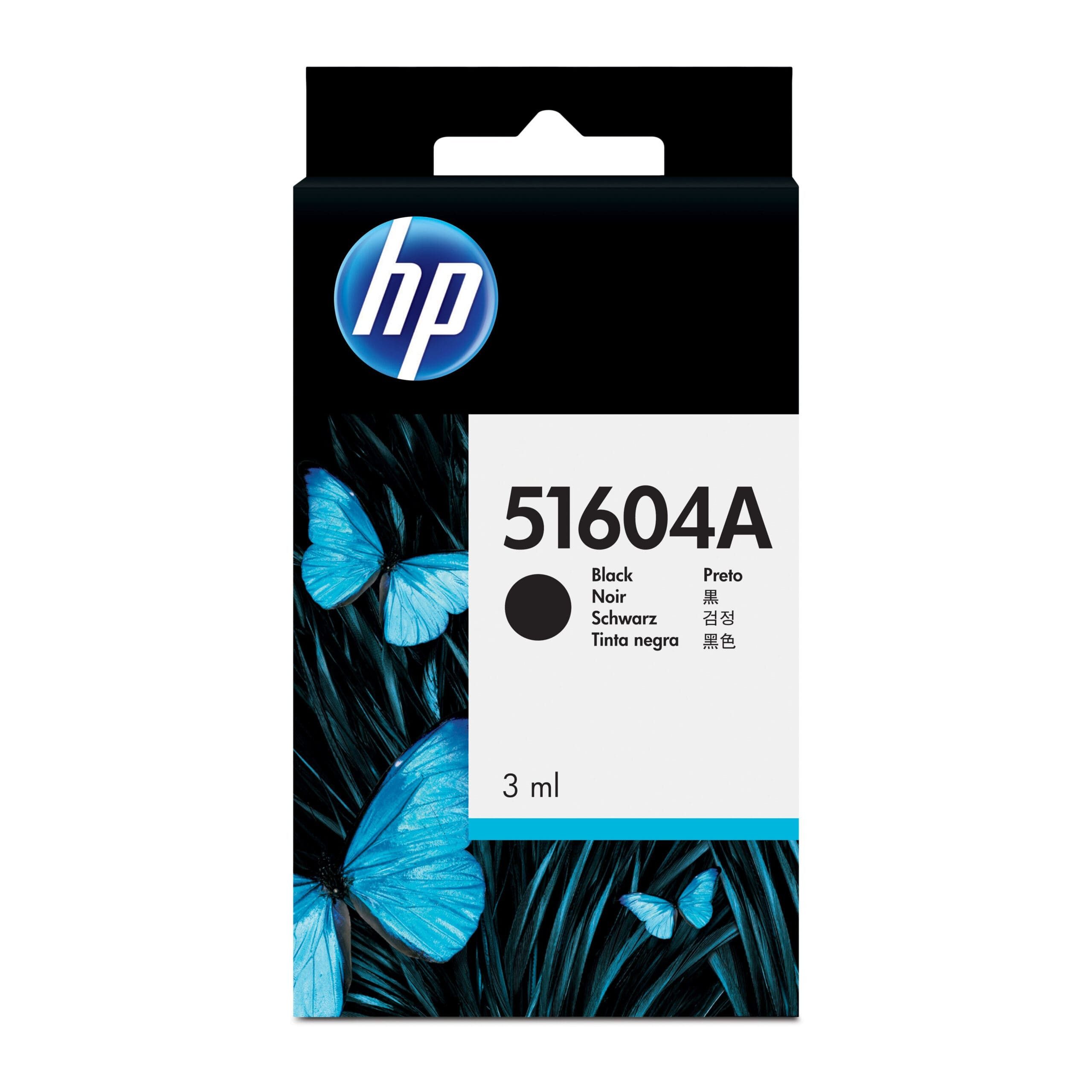 HP HP Tintenpatrone 51604A Schwarz (ca. 500 Seiten) Tintenpatrone