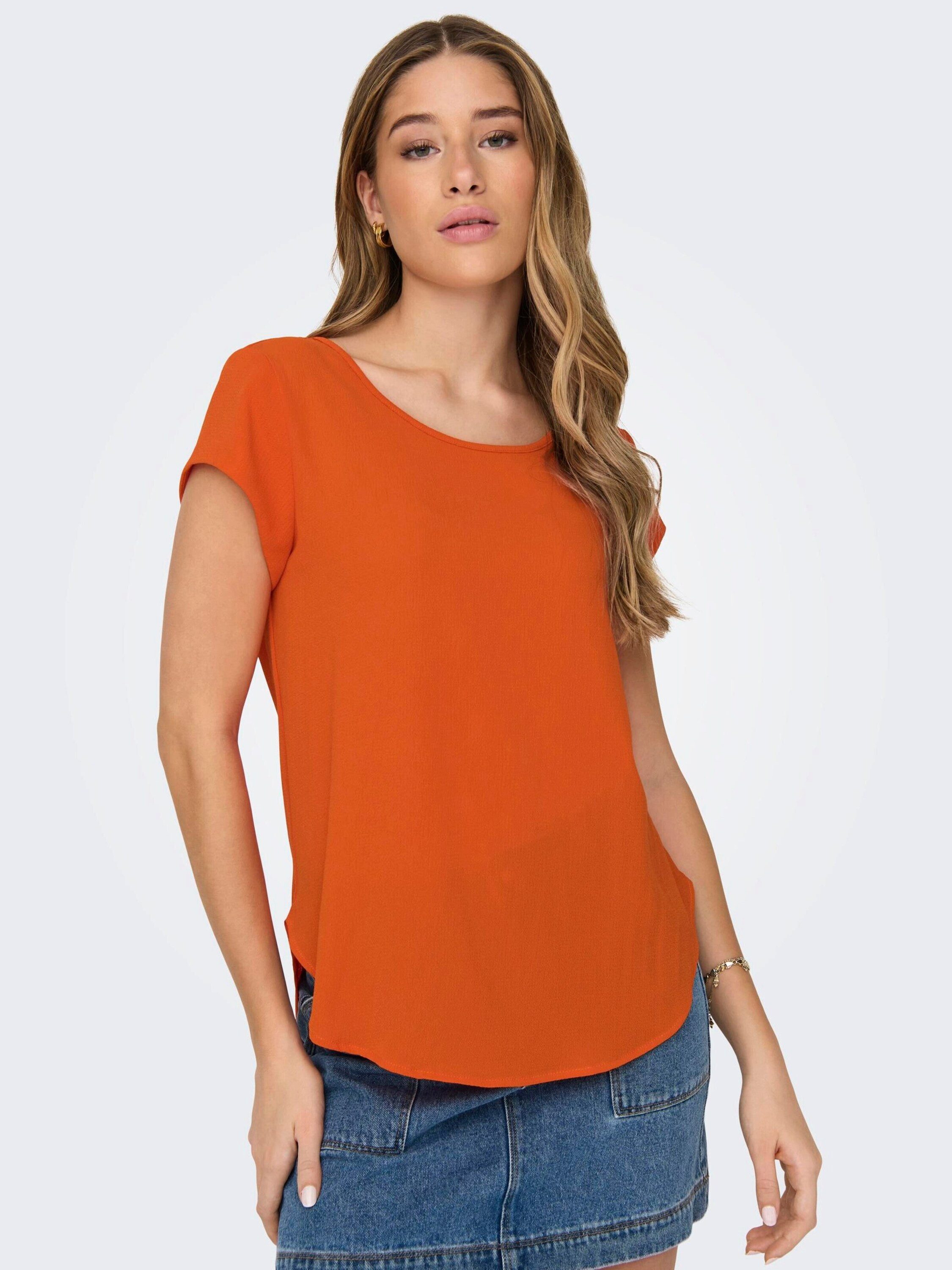ONLY Funktionsbluse Vic (1-tlg) Plain/ohne Details günstig online kaufen