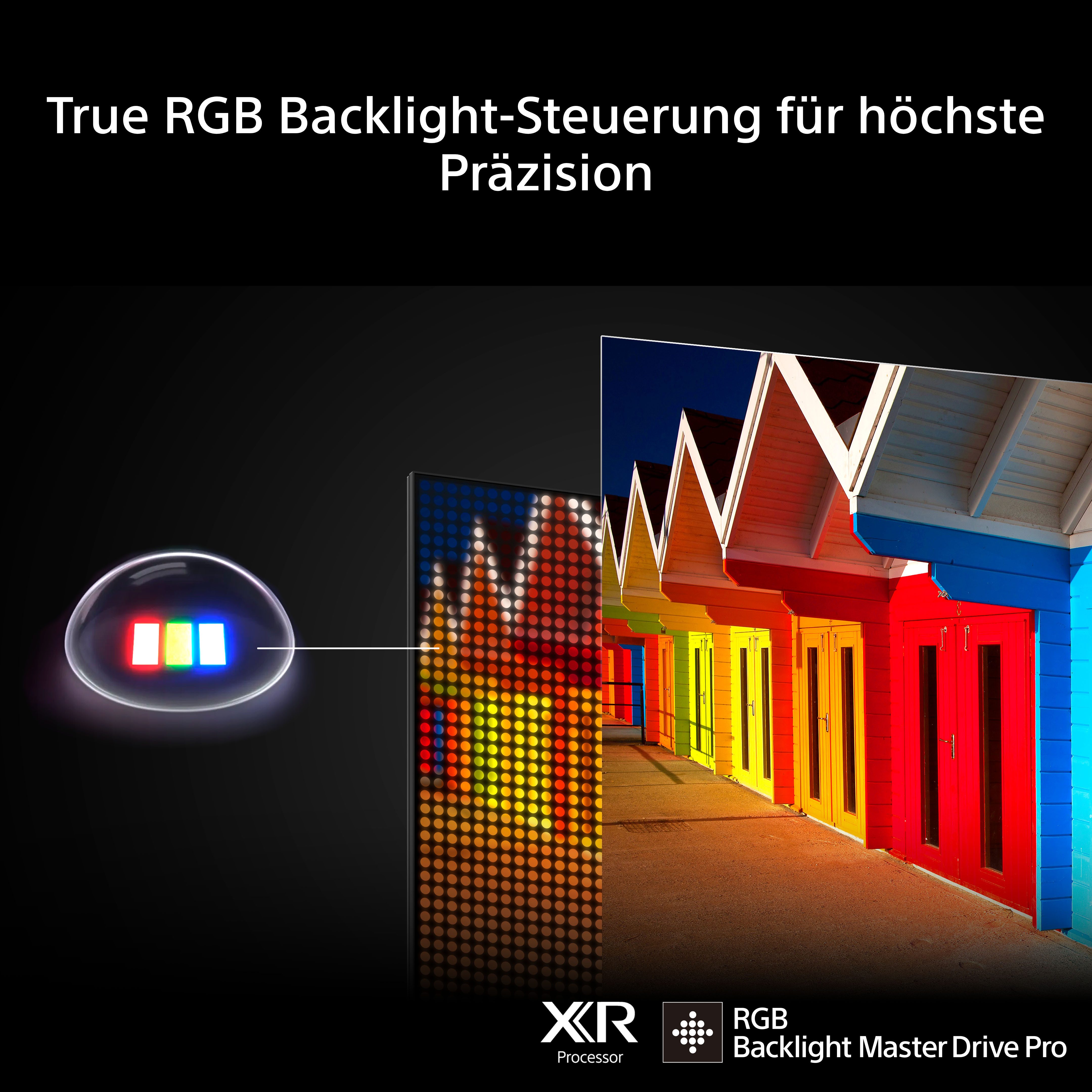 Sony K-65XR75M2 LED-Fernseher (164 cm/65 Zoll, 4K Ultra HD, Android TV, Google TV, BRAVIA 7 II TRUE RGB MINI LED Fernseher)