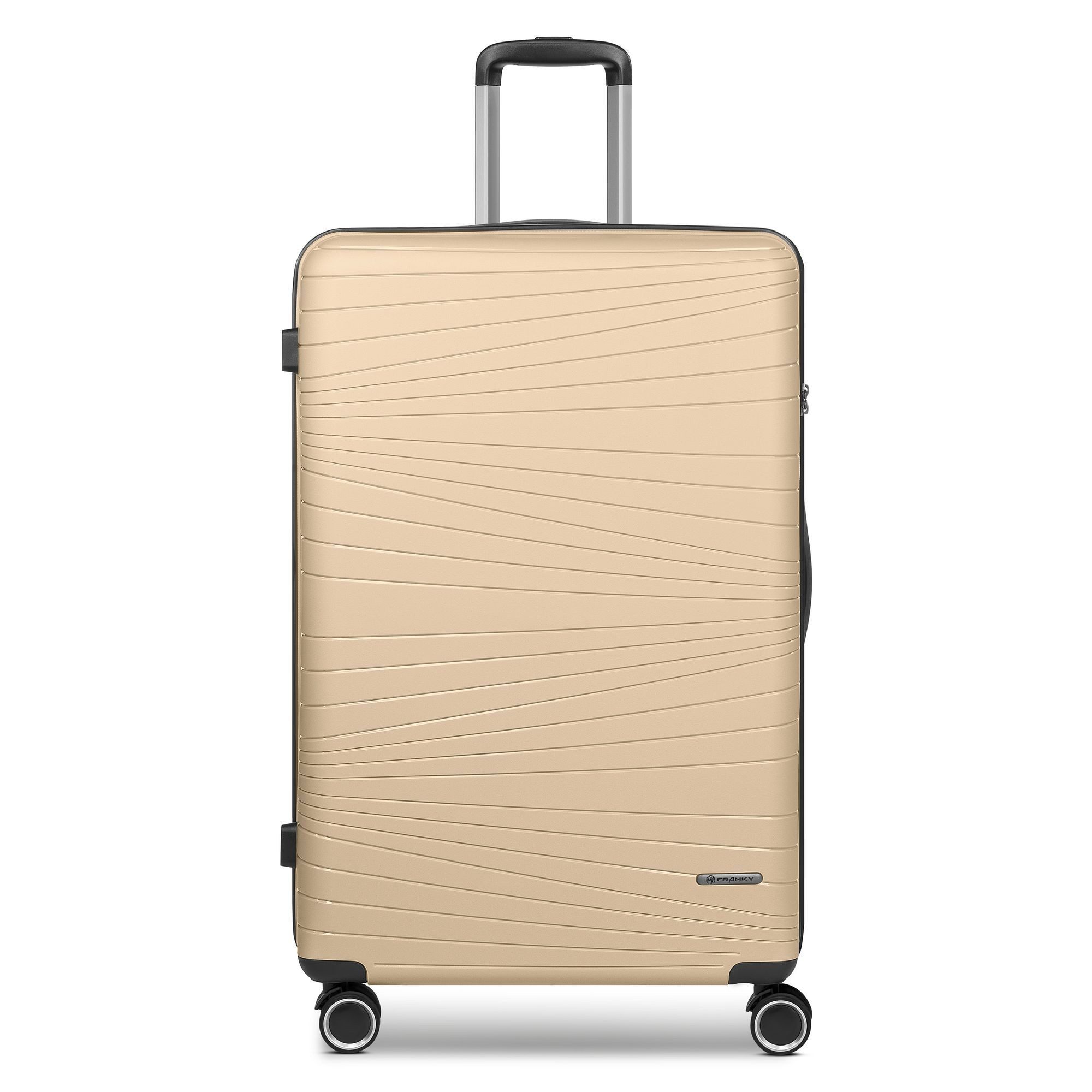 Franky Hartschalen-Trolley Dallas 3.0, 4 Rollen, Polypropylen