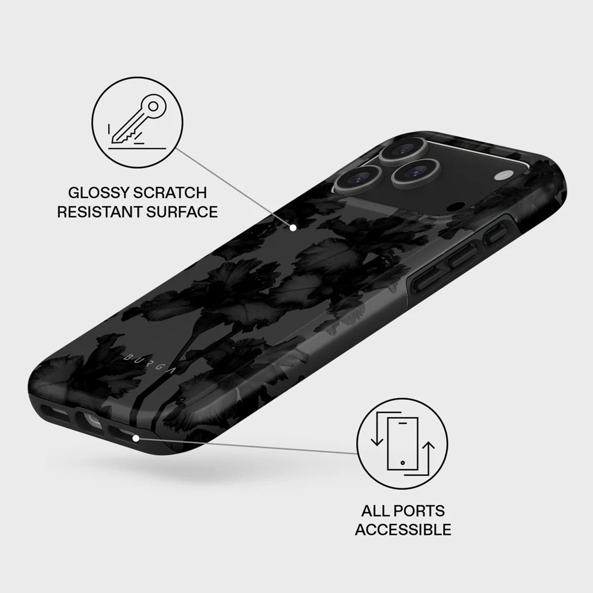BURGA Backcover Burga Tough Back Cover MagSafe Apple iPhone 17 Pro Max - Nocturnal