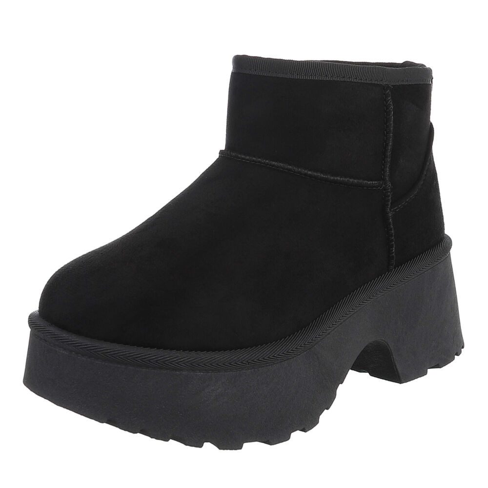 Ital-Design Plattform Ankle Boots für Damen – Stilvoll & Bequem Snowboots ( günstig online kaufen