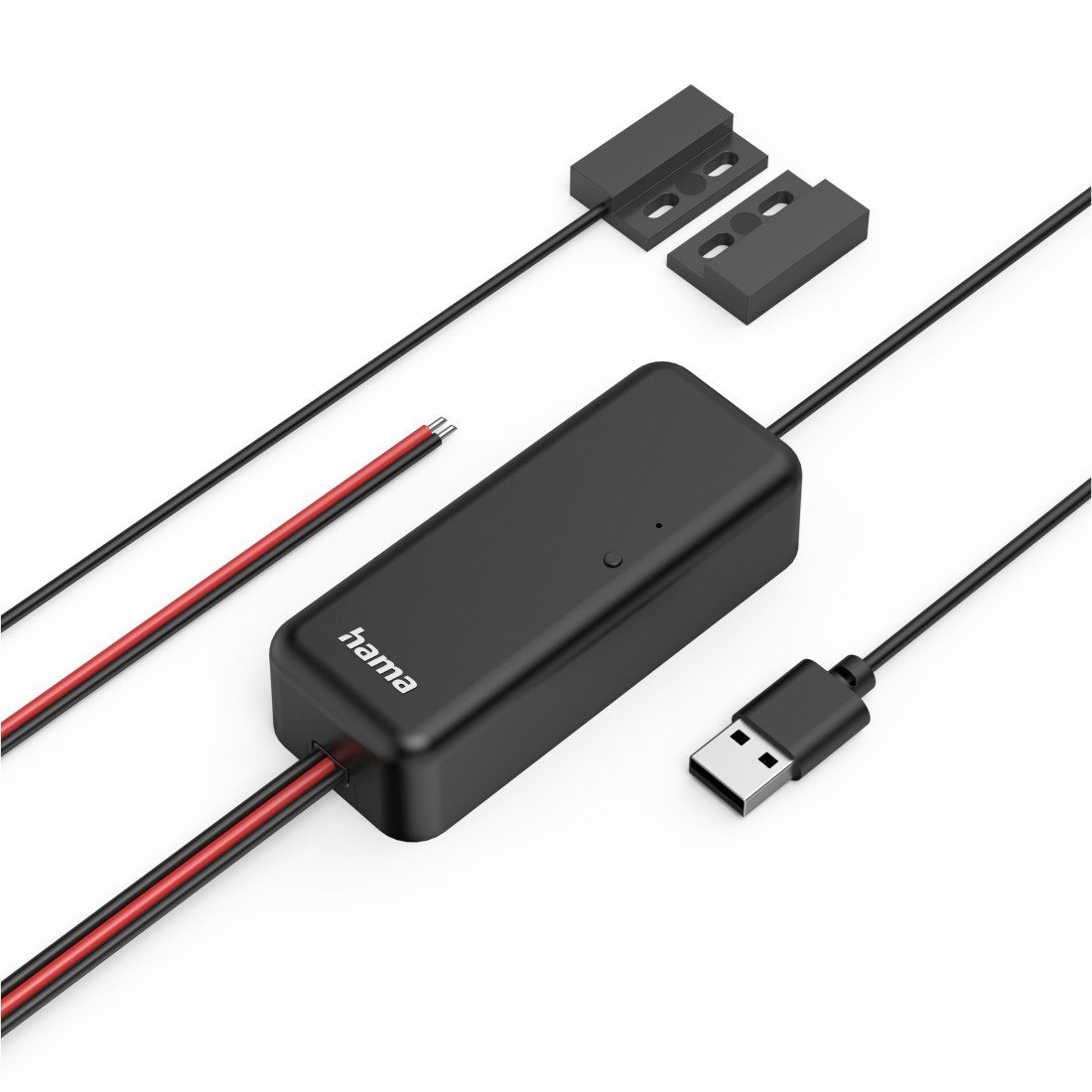 Hama Smarter Garagentor-Öffner, WLAN, Sensor, Steuerung per App Smart-Home-Steuerelement, Sprachsteuerung, einfache Installation, Überwachung, Automatisierung