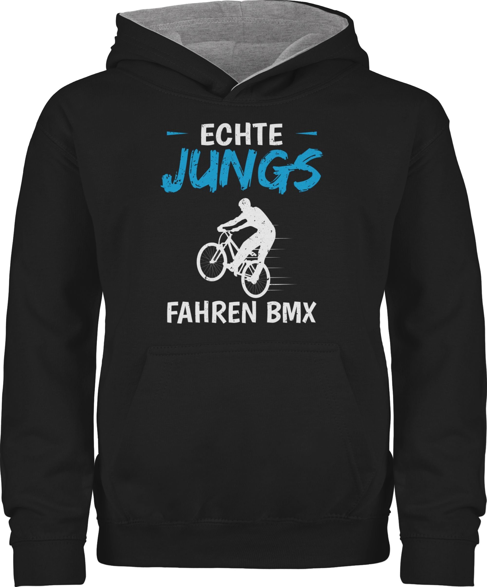 Hoodie Echte Jungs fahren BMX