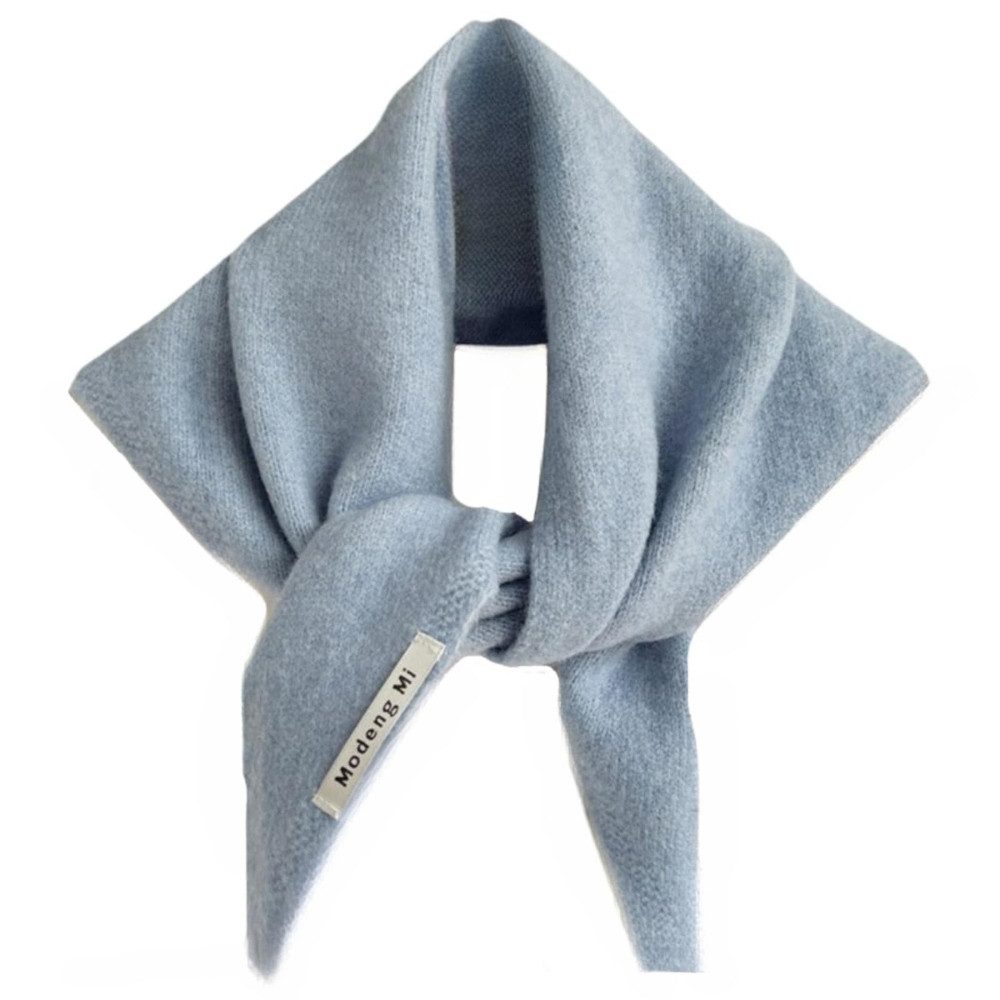Blusmart Strickschal Strick-Dreiecksschal für Damen, (Weich und atmungsaktiv, Warm und vielseitig), Für Шали und Stirnbänder