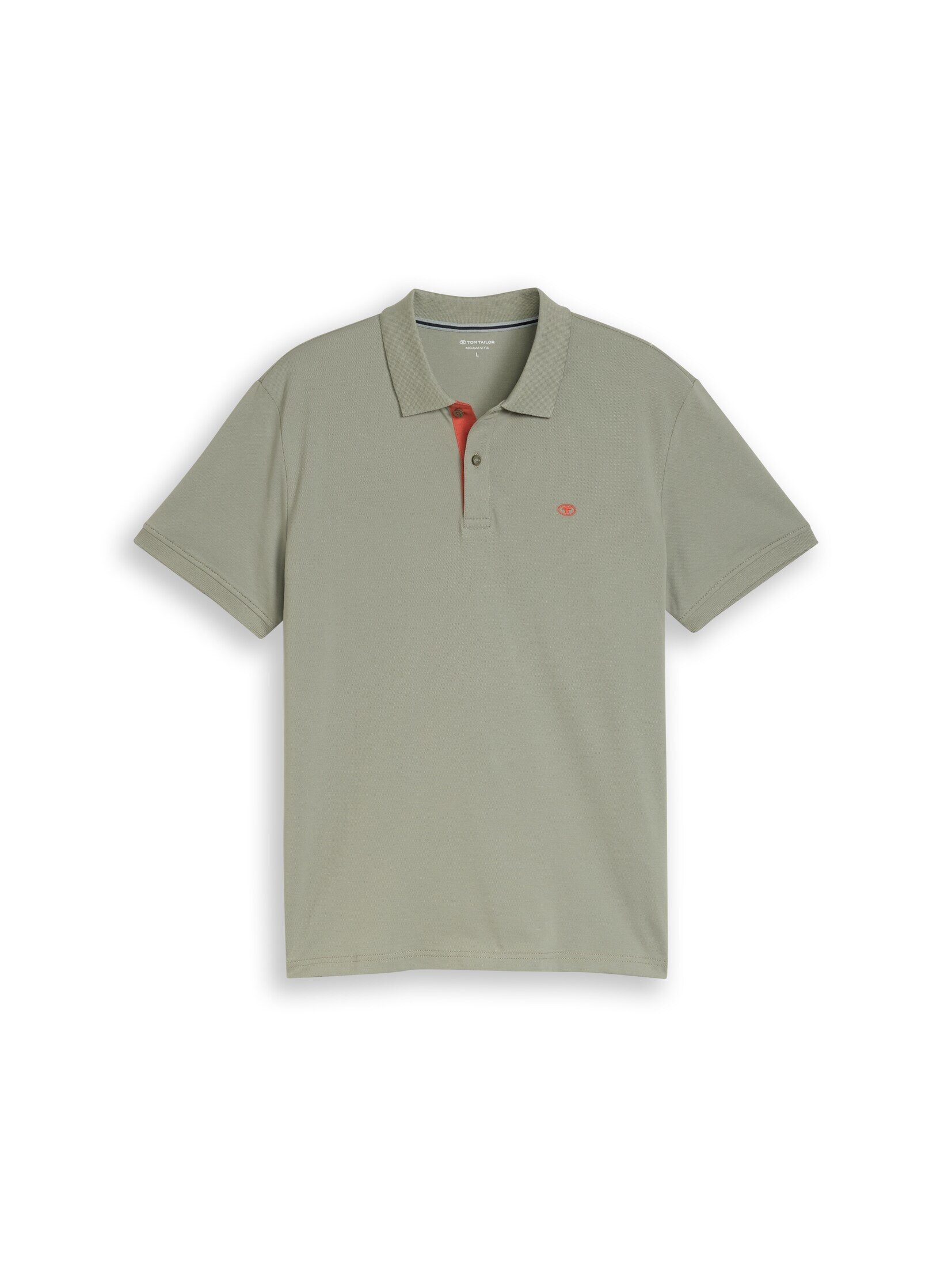TOM TAILOR Poloshirt Poloshirts Piqué Poloshirt mit Logo-Stickerei günstig online kaufen
