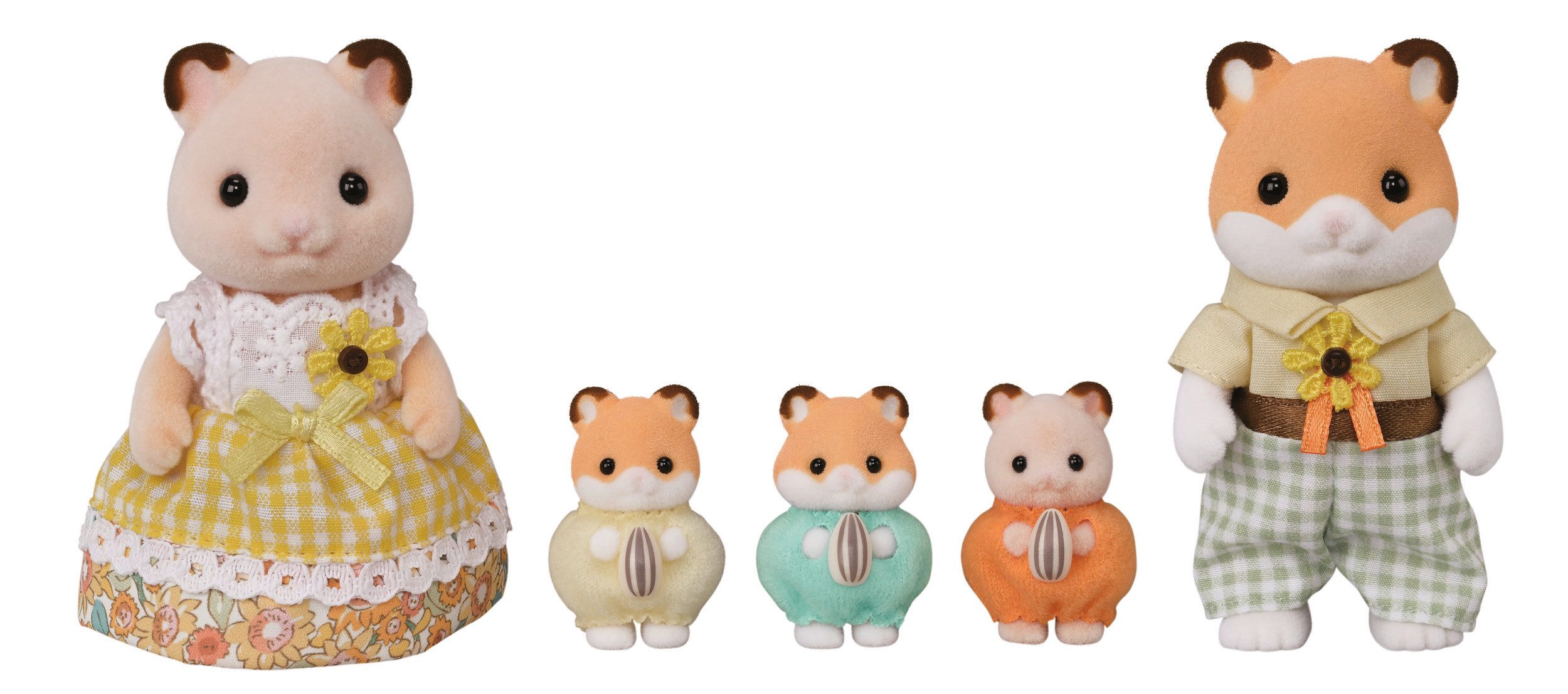 Sylvanian Families Spielfigur Hamster Familie