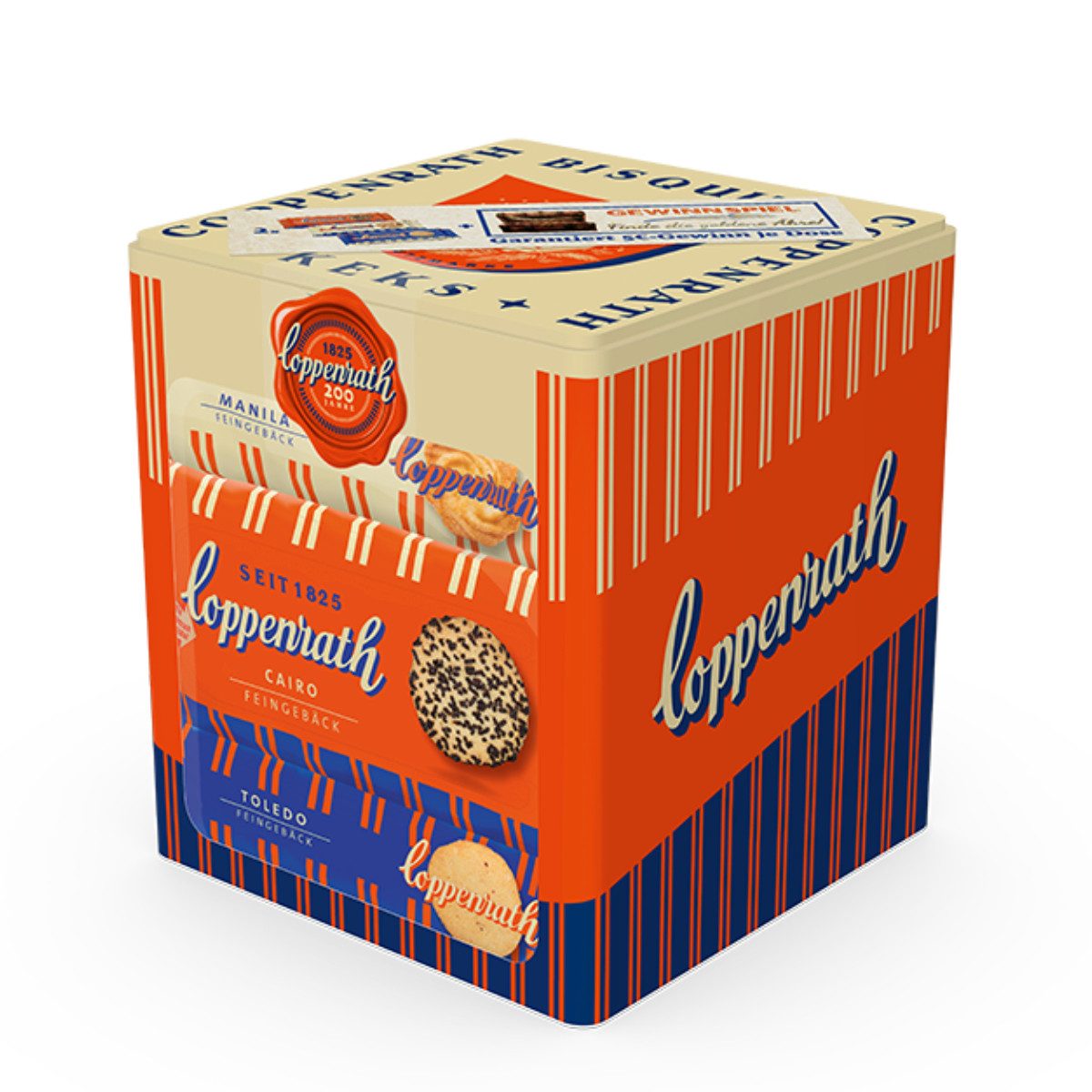 Coppenrath Kekse, Coppenrath Feingebäck Jubiläumsdose mit knuspriger Konsistenz 1200g
