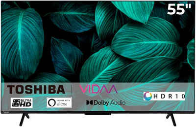 Toshiba 55QV2463DA QLED-Fernseher (139 cm/55 Zoll, 4K Ultra HD, Smart-TV)