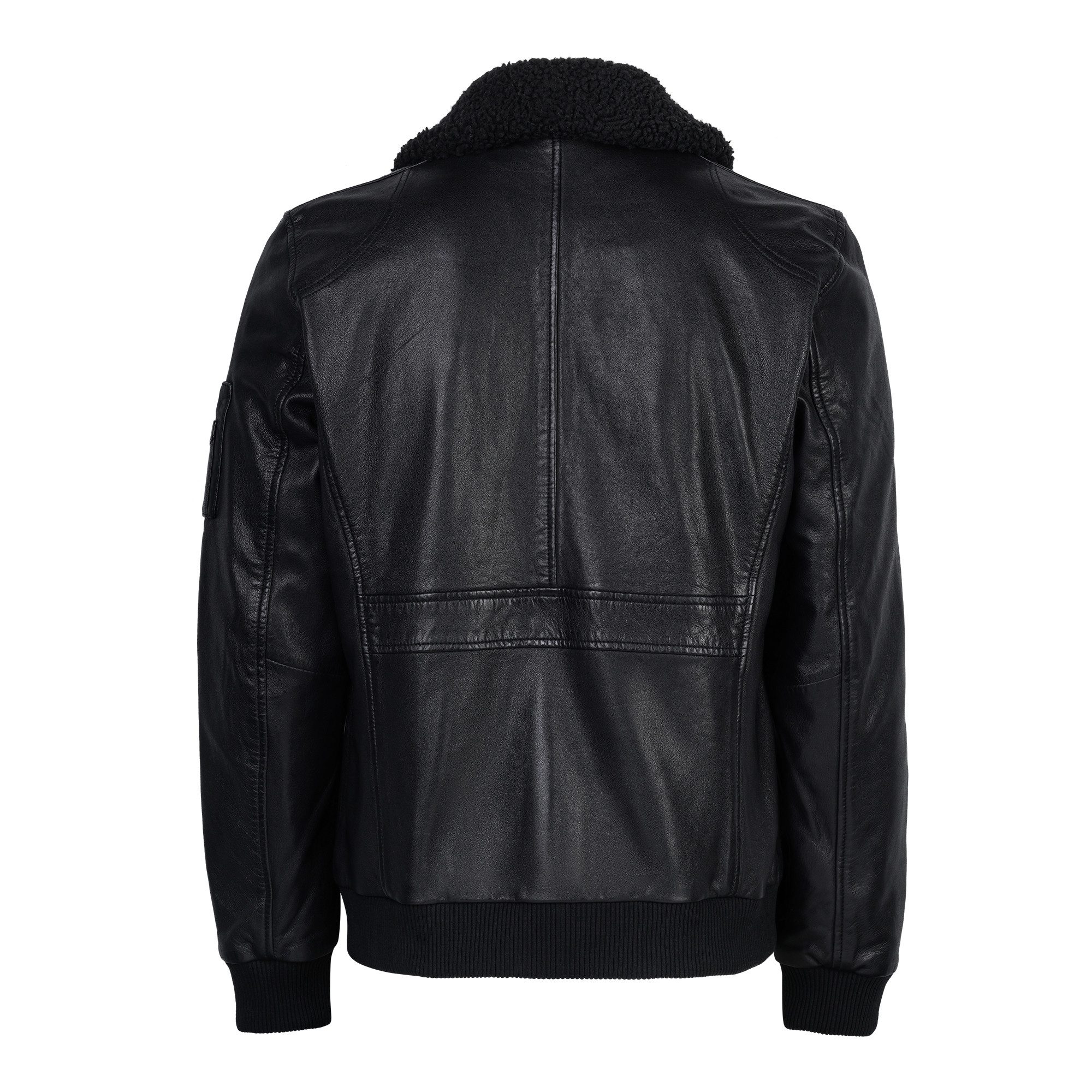 trueprodigy Lederjacke Blaze Pilotenjacke Fliegerjacke