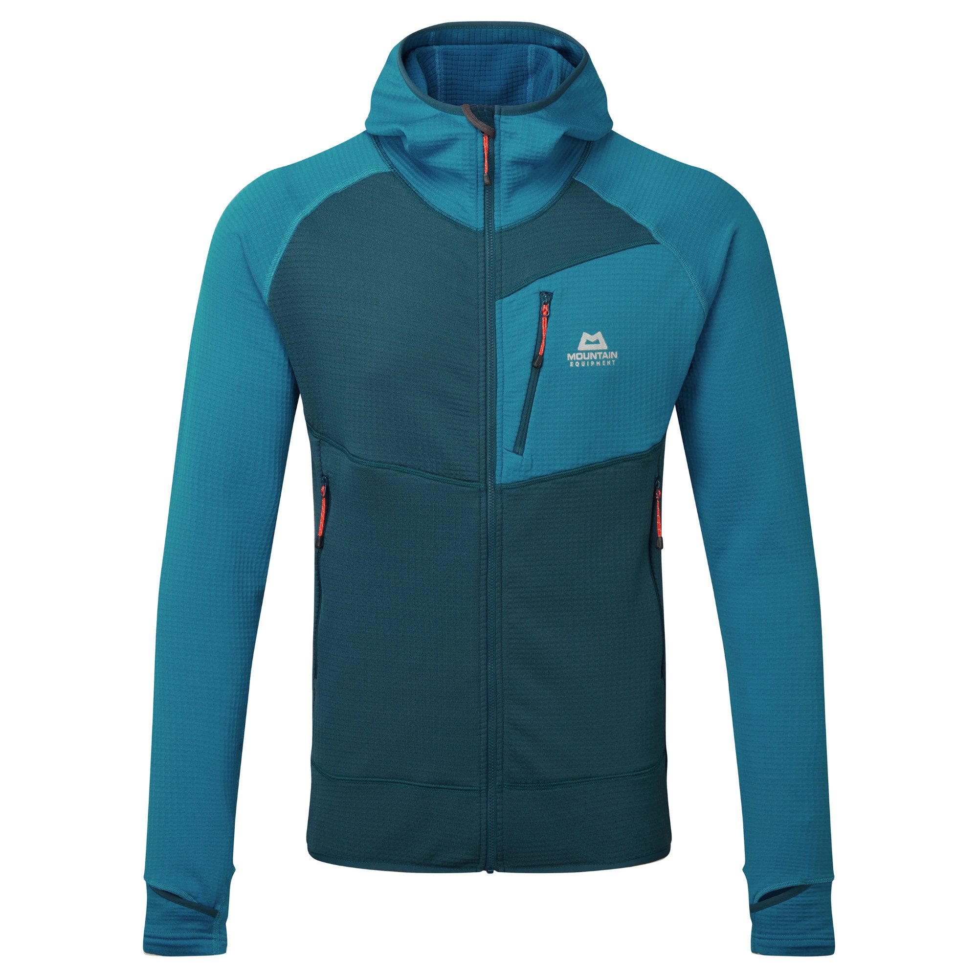 Mountain Equipment Fleecejacke Eclipse Hooded Mens Jacket - Majolica/Mykonos