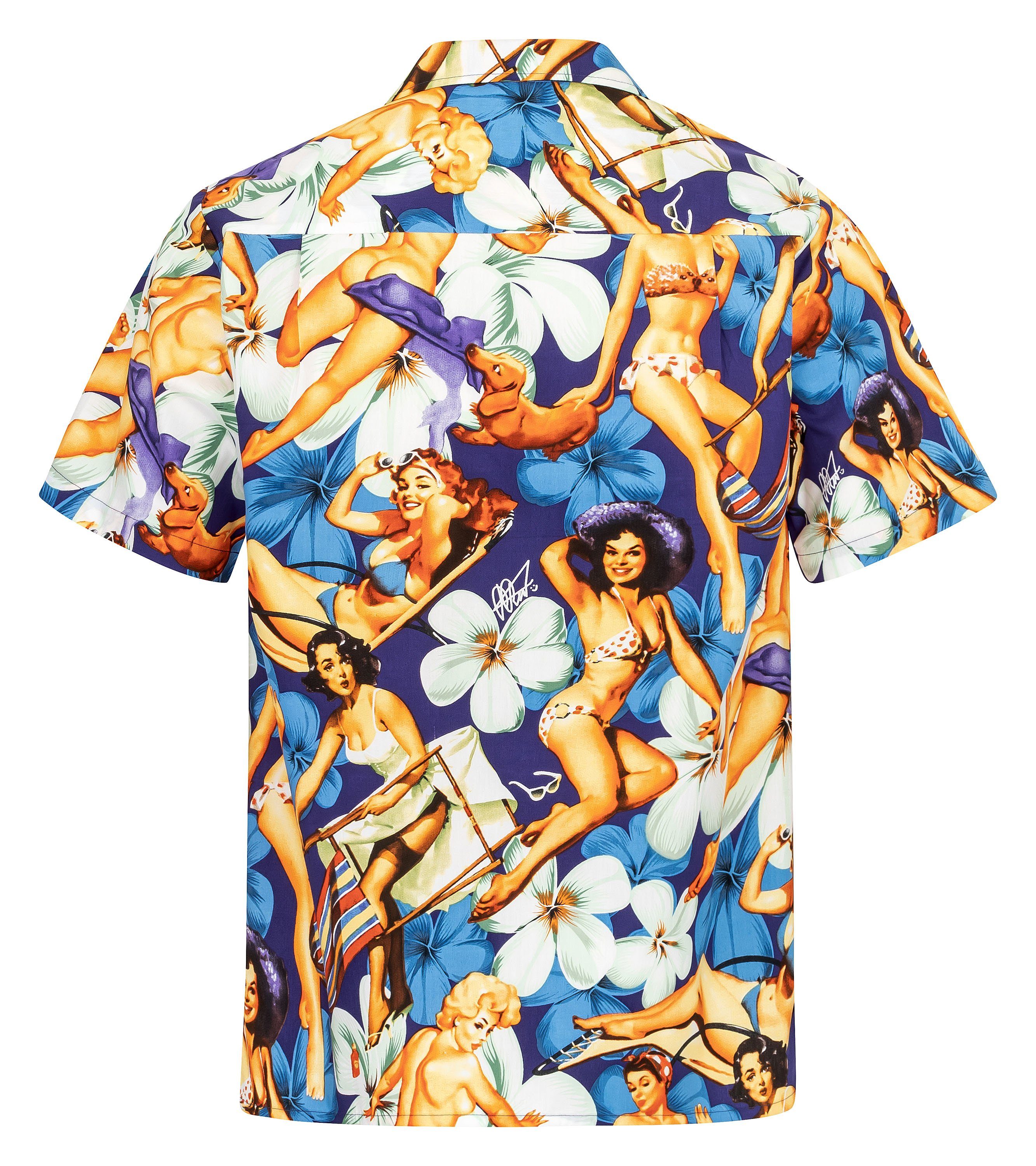 Hawaiihemdshop.de Hawaiihemd Hawaii Hemd Herren Baumwolle günstig online kaufen