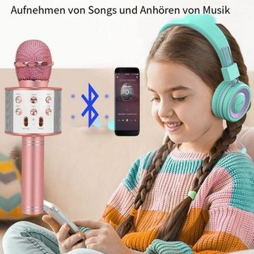 Gontence Mikrofon Karaoke Mikrofon Bluetooth,Mikrofon Kinder Kabellos (1-tlg)