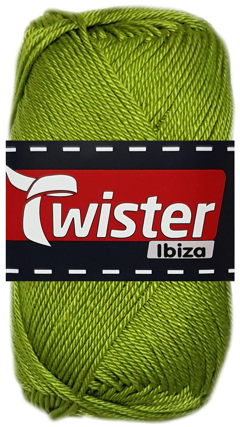Kurtenbach 50 Gramm Twister Ibiza aus 100 % Baumwolle Farbauswahl Bastelgarn