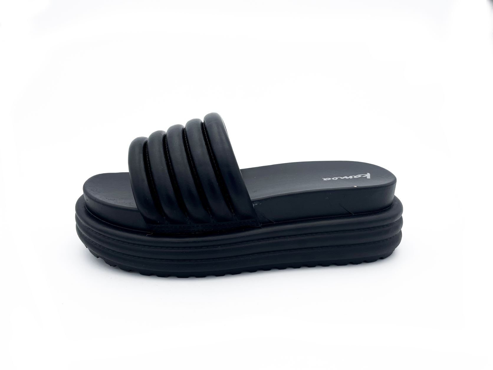 Kamoa black Plateau Tony Slipper Slipper