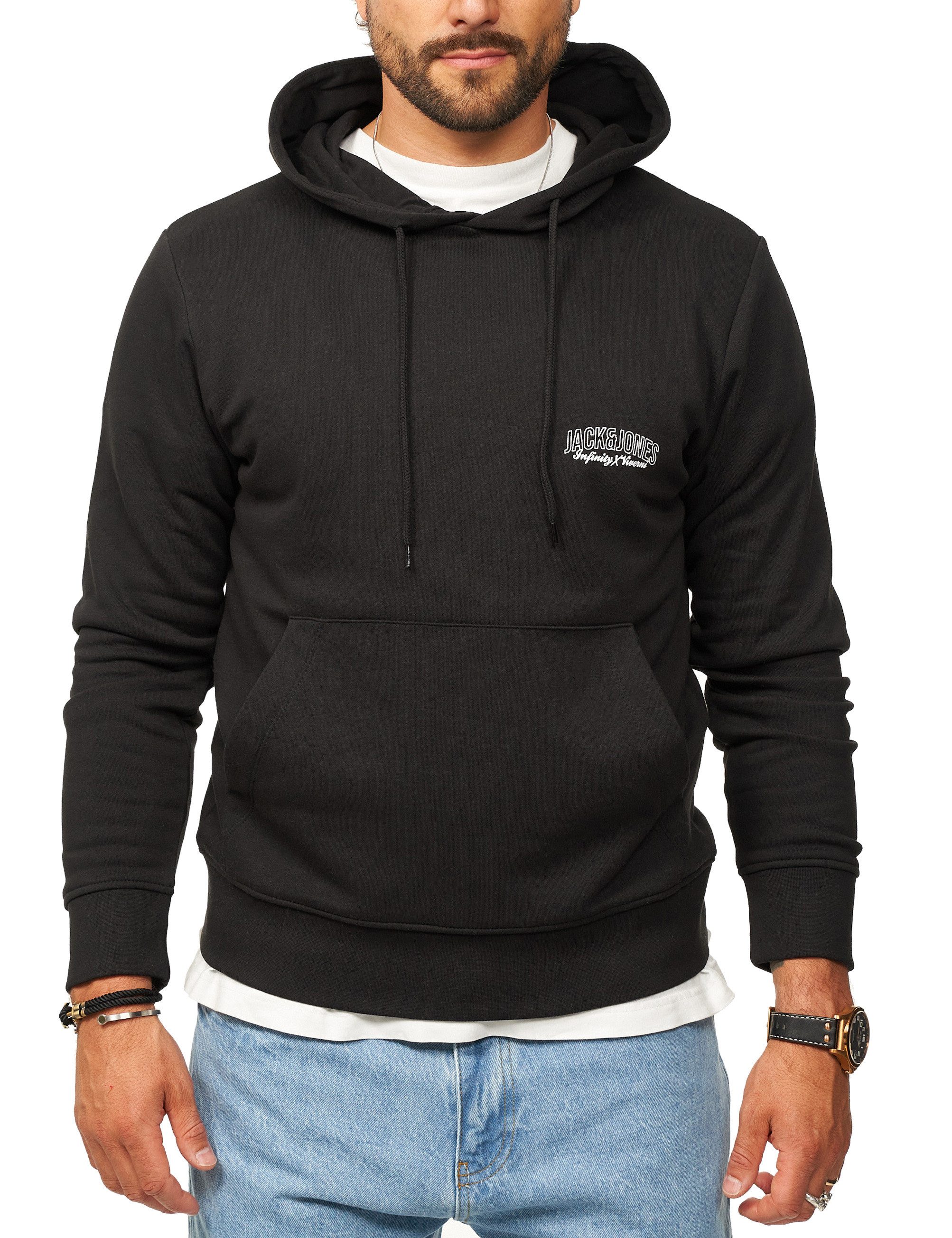 Jack & Jones Hoodie Kapuzenpullover Sweatshirt Kapuzensweatshirt Herren Pul günstig online kaufen