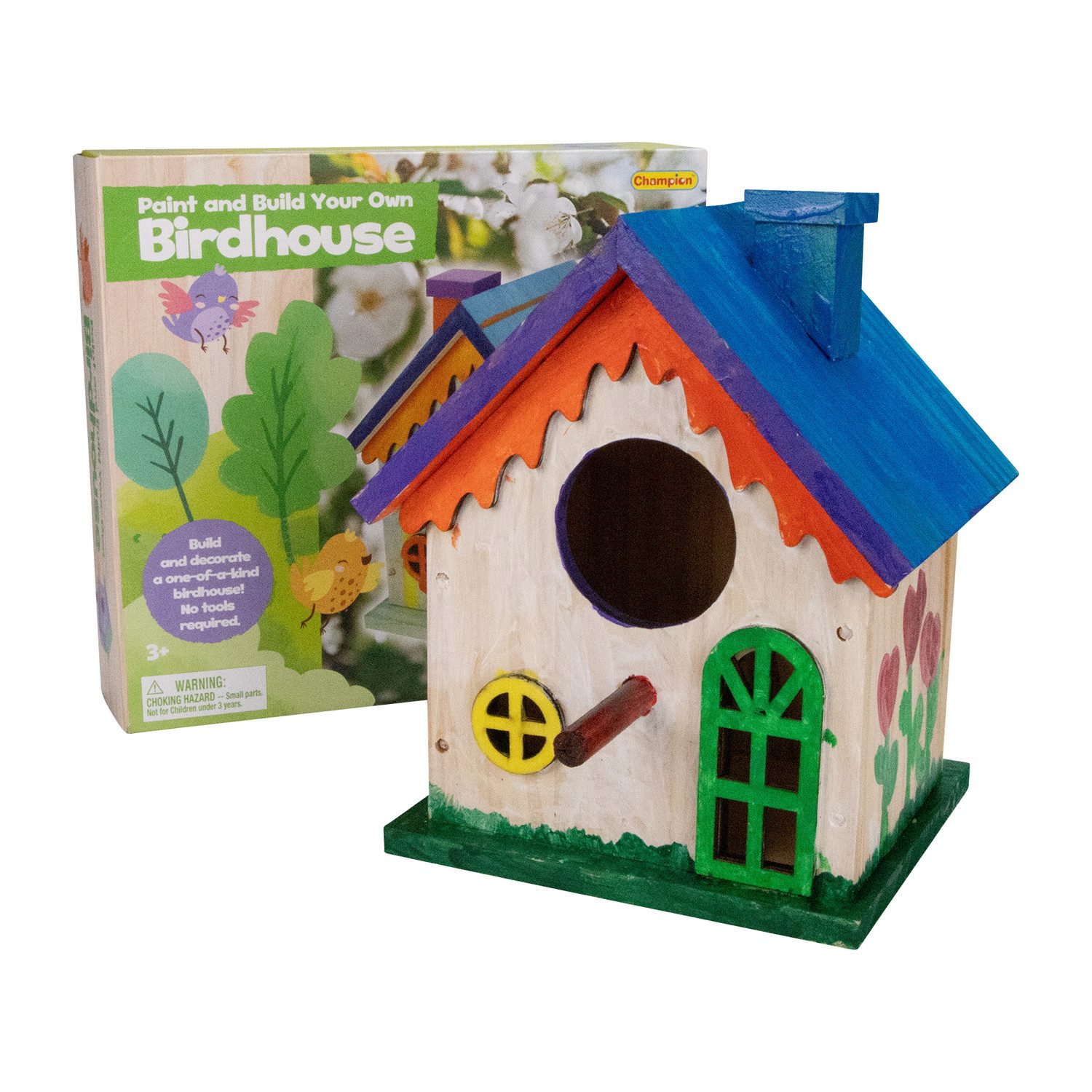 GICO Spieluhr DIY Vogelhaus-Bausatz – Kreativspaß für Garten & Familie DIY-884