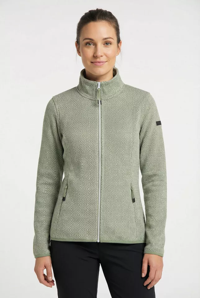 icepeak Fleecejacke AIKES schnell trocknendes Material, aus Polyester