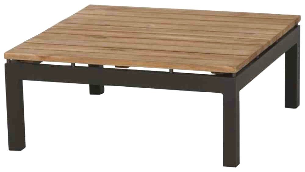 Siena Garden Gartentisch Alvida, 74x74x30 cm, Teakholz