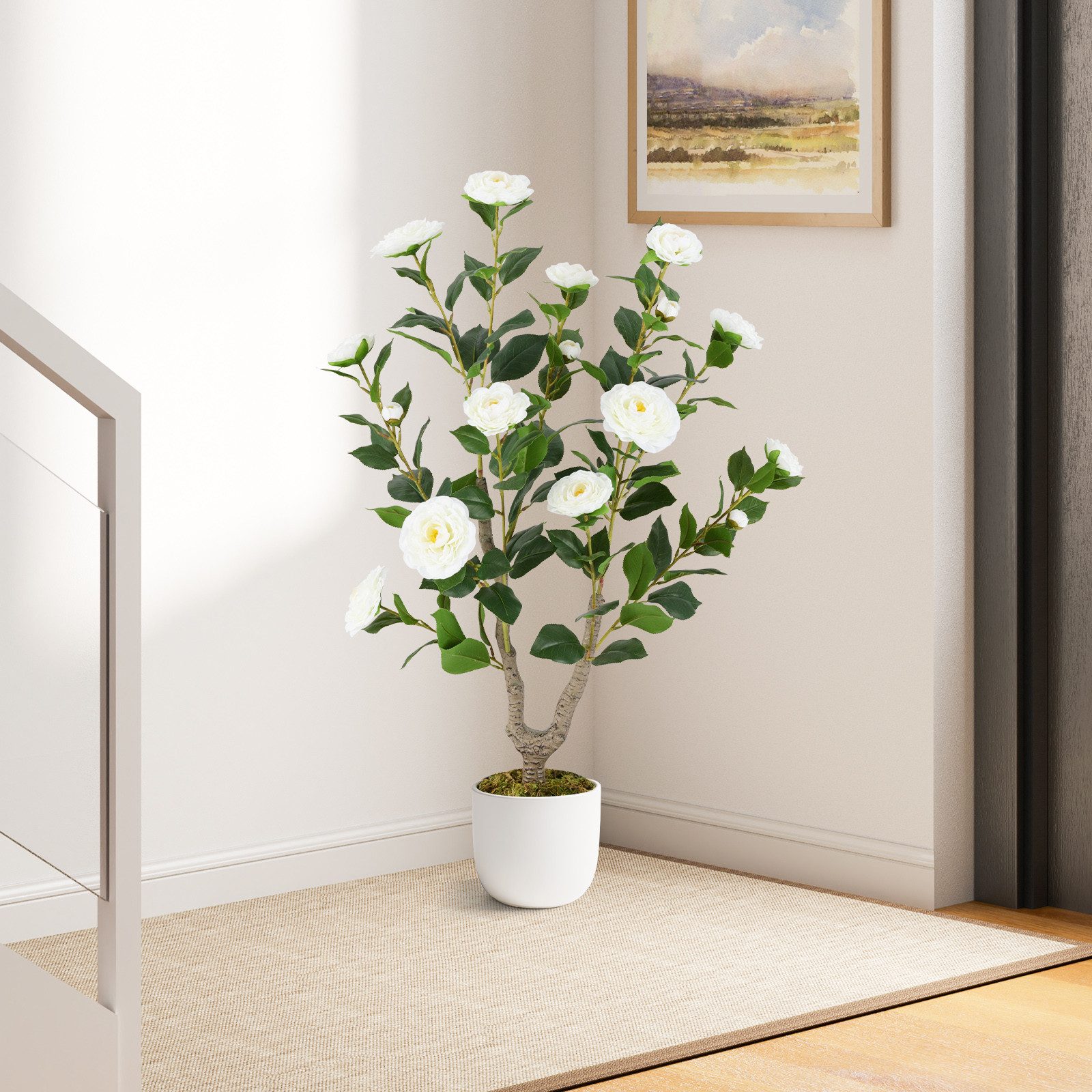 Kunstpflanze, COSTWAY, Höhe 90 cm, Kunstbaum günstig online kaufen