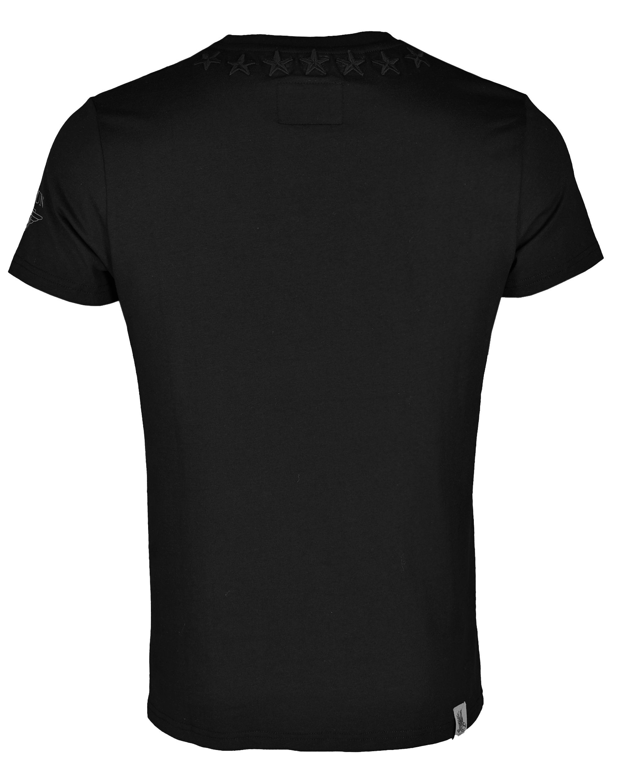 GUN black T-Shirt TOP TG22001