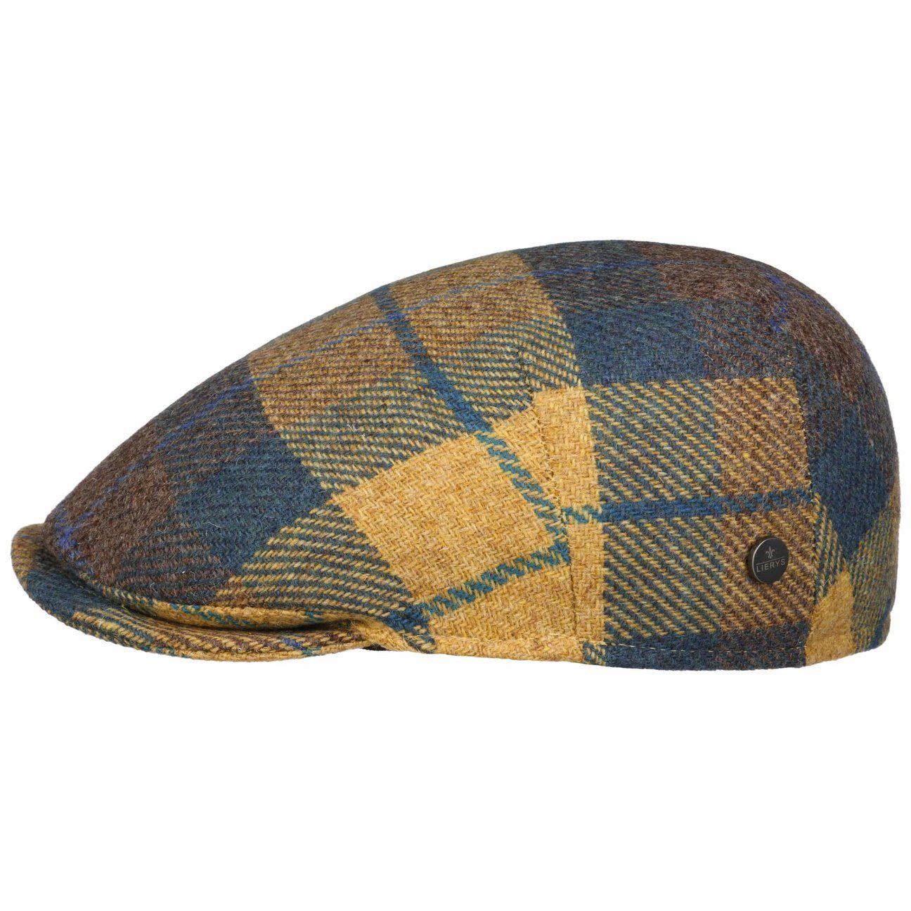 Lierys Flat Cap (1-St) Schirmmütze mit Schirm, Made in Italy