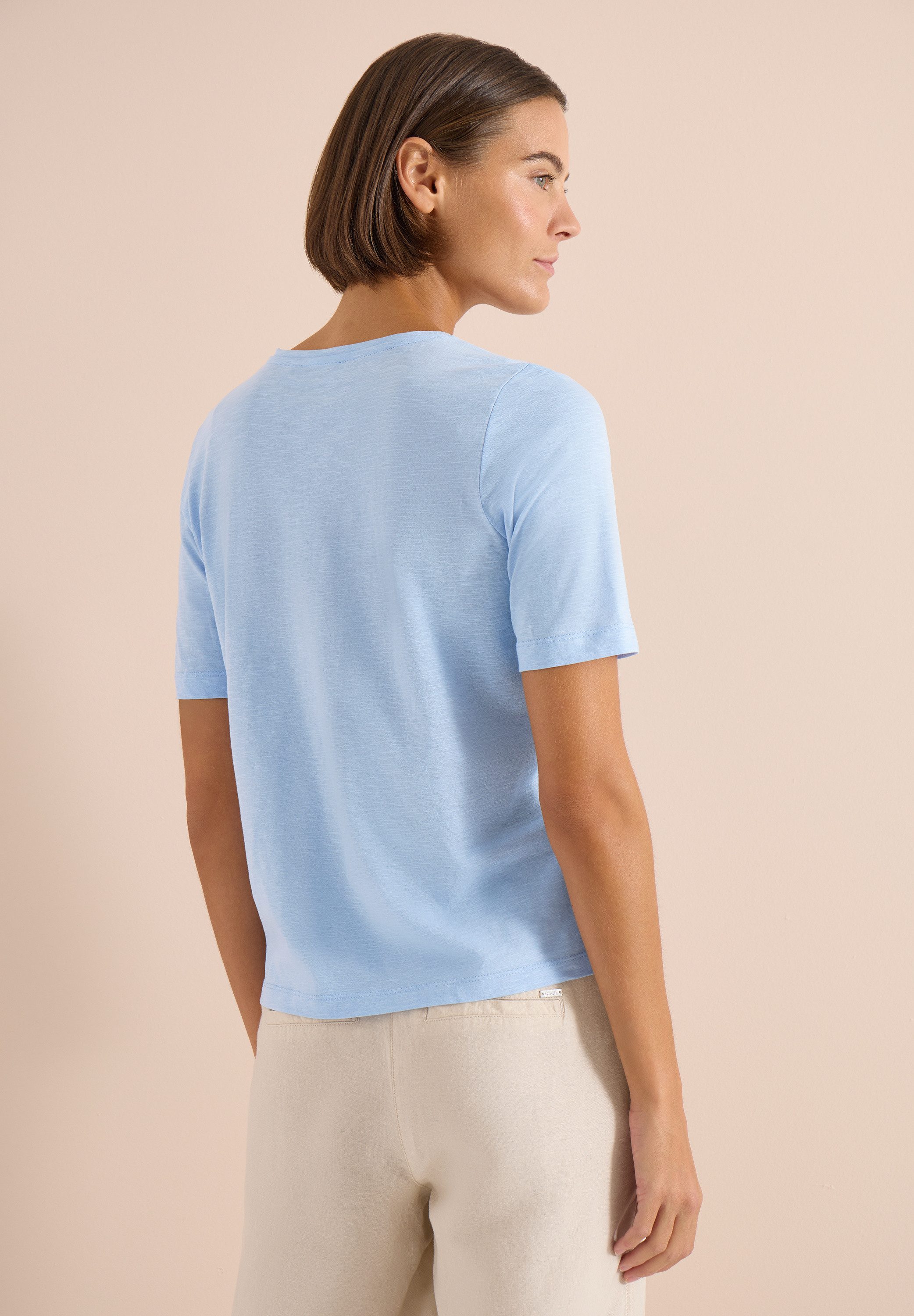 CECIL T-Shirt mit Flammgarn