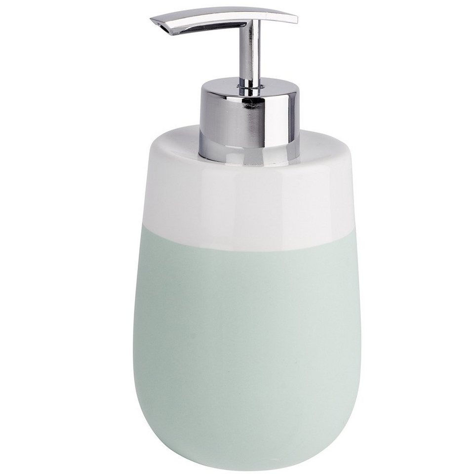 WENKO Seifenspender, (Einzaln), Nachfüllbarer Seifendosierer ideal für  Küche, Badezimmer und Gäste-WC
