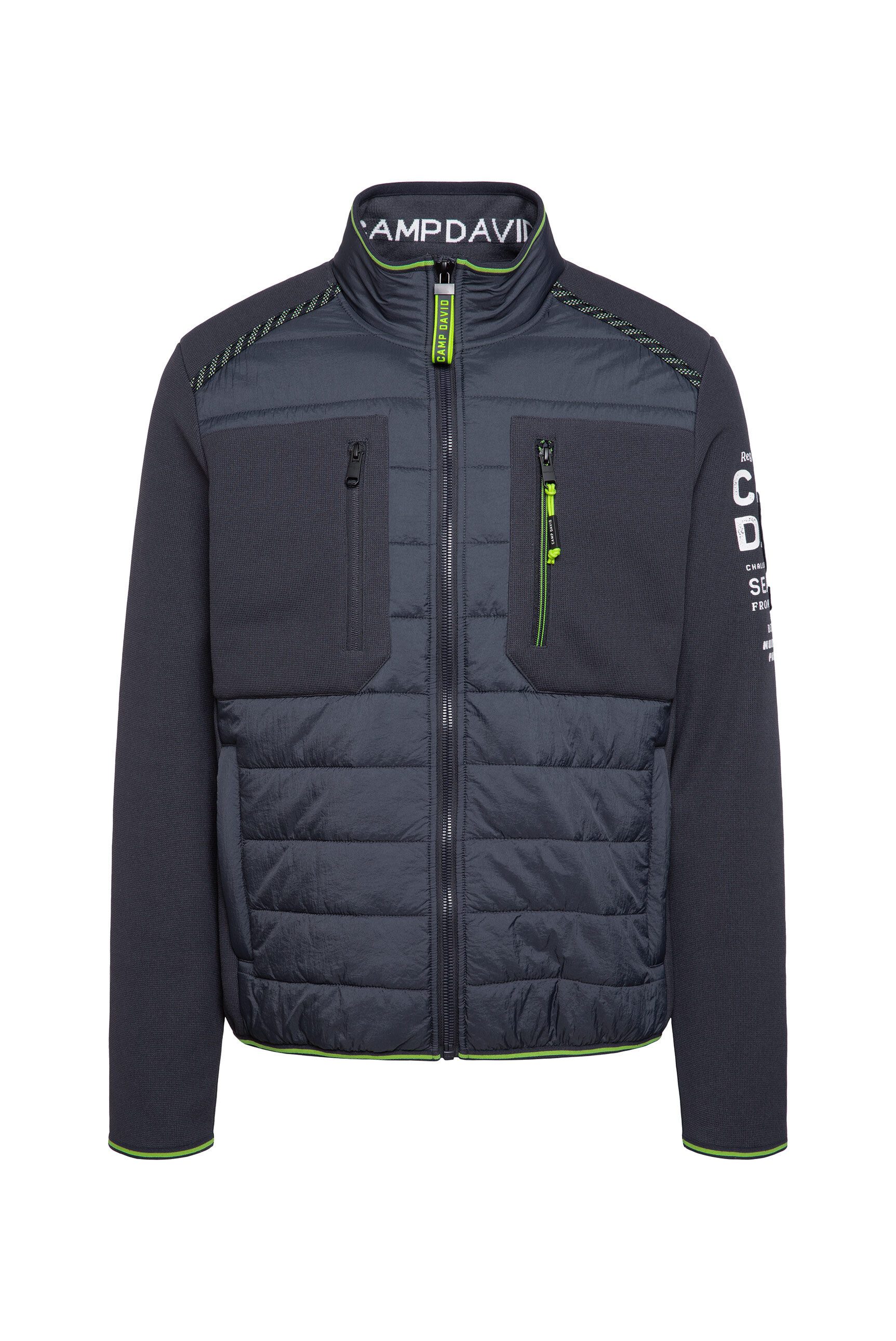 CAMP DAVID Fleecejacke mit Brusttaschen günstig online kaufen