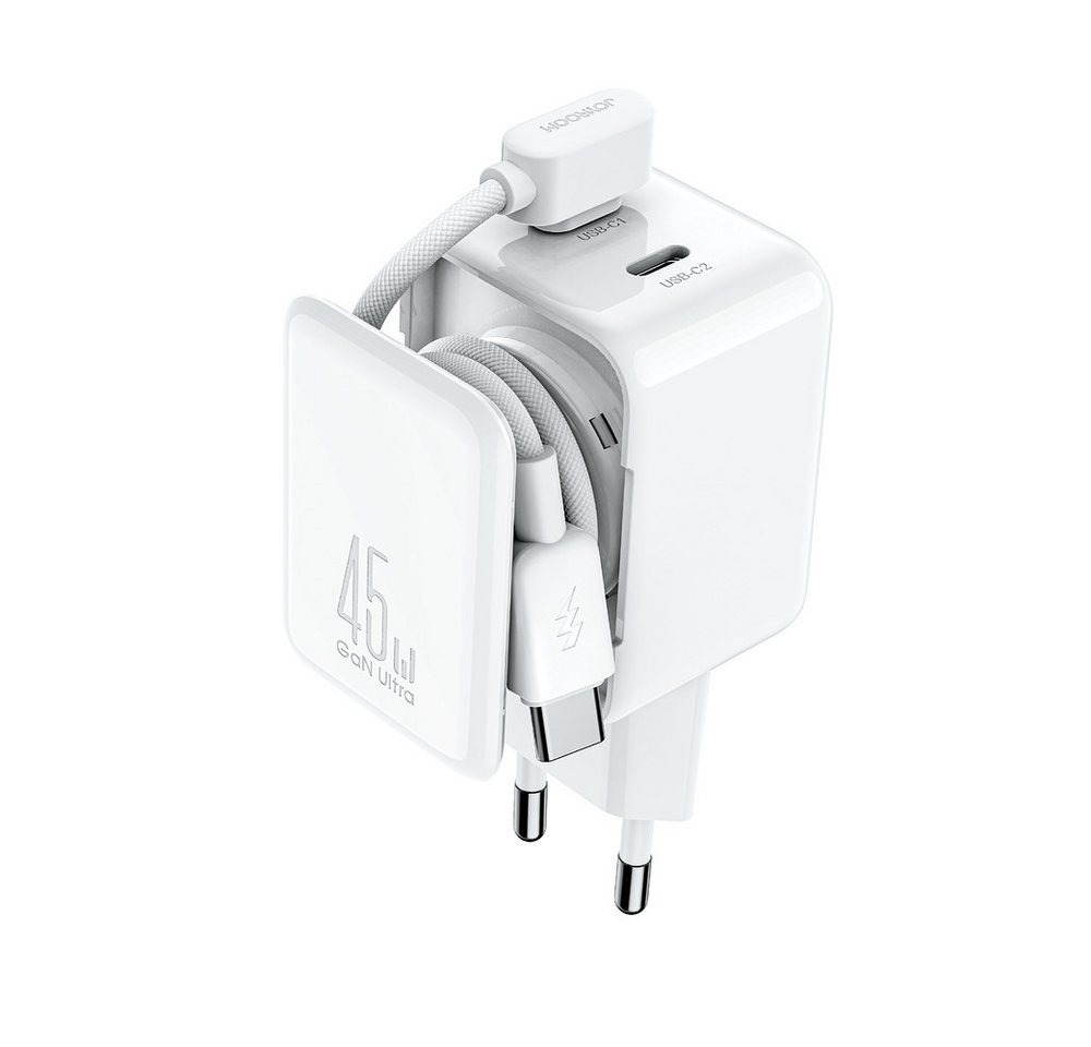 JOYROOM Joyroom JR-TCL05 GaN Wandladegerät 45W Weiß Smartphone-Ladegerät