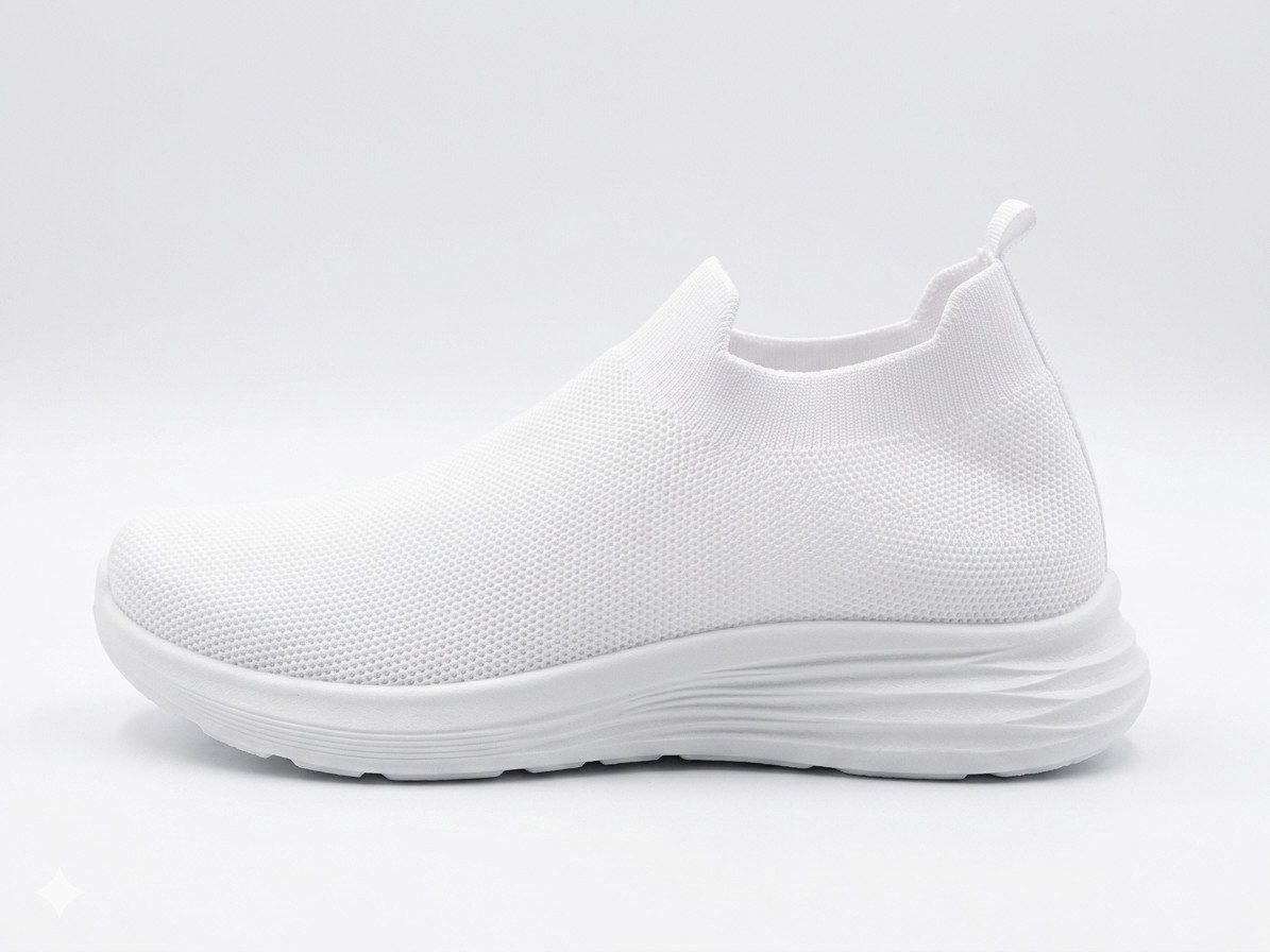 Pogolino PG160 Slip-On Sneaker Damen Slip-On Sneakers dehnbar herausnehmbare Sohle atmungsaktiv