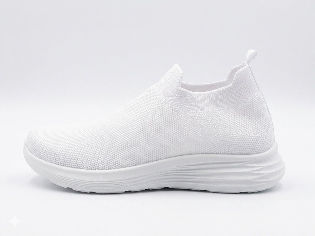Pogolino PG160 Slip-On Sneaker Damen Slip-On Sneakers dehnbar herausnehmbare Sohle atmungsaktiv