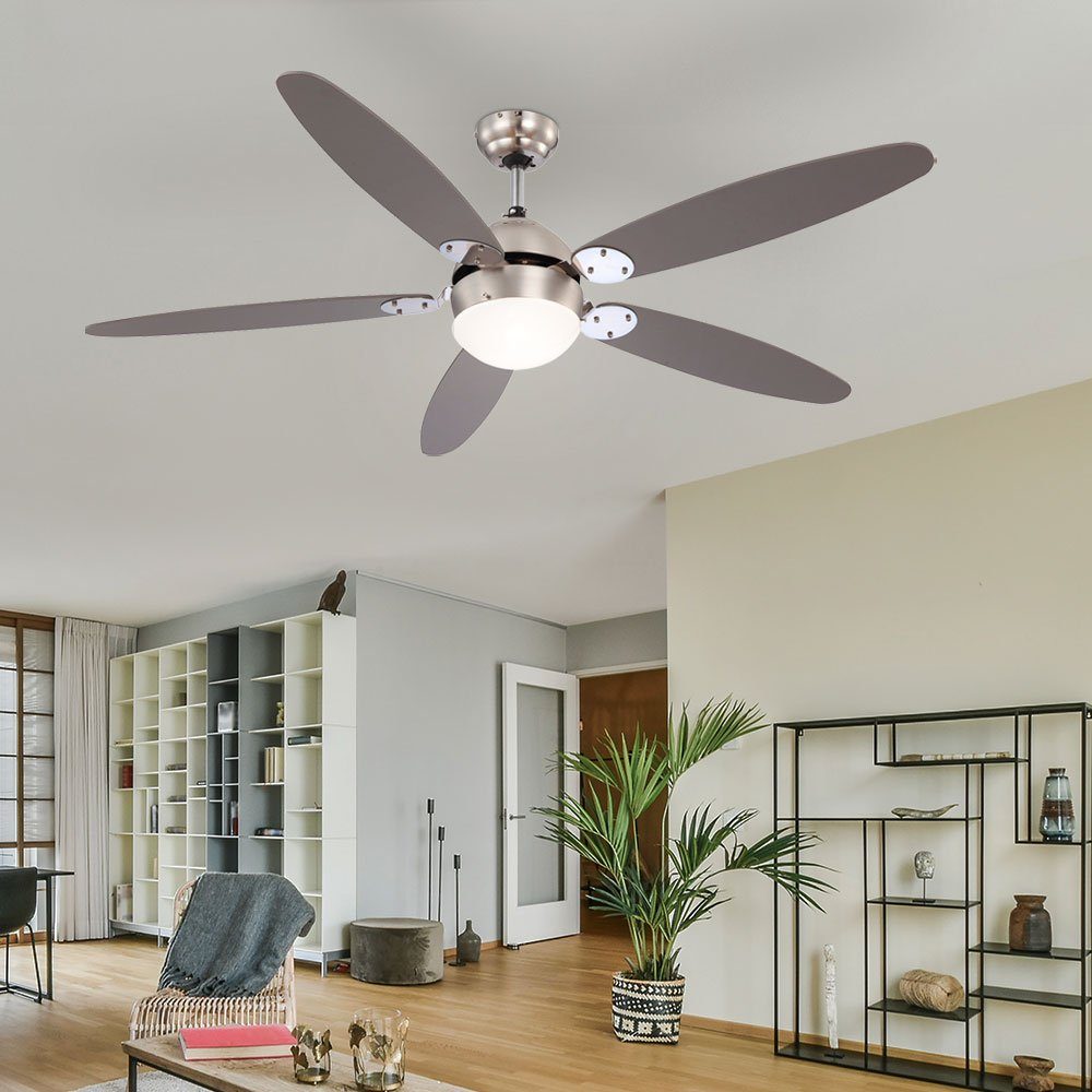 Globo Deckenventilator, Smart Ventilator Decken Home Leuchte Alexa Google im dimmbar Set App