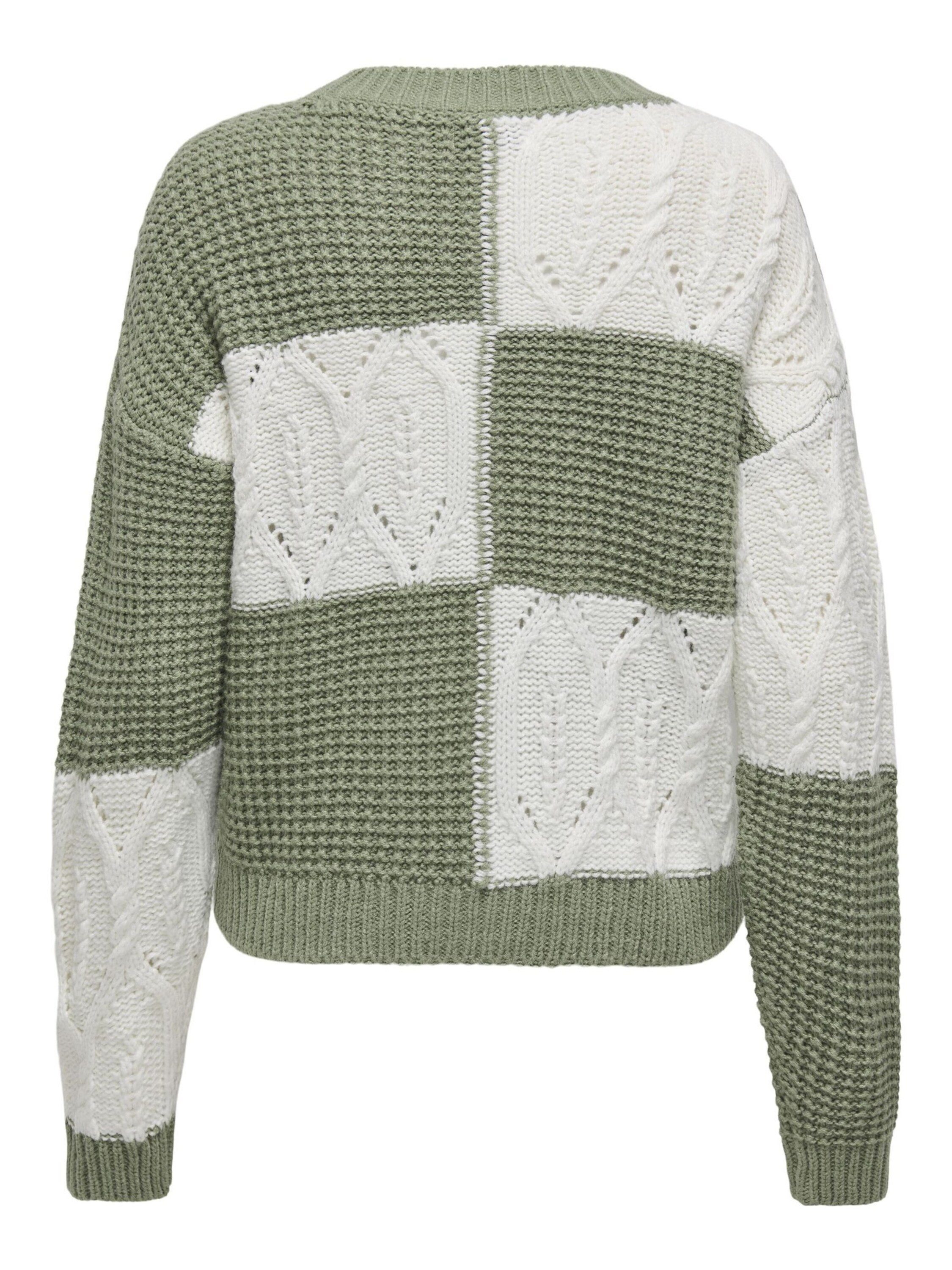 JDY Rundhalspullover JDYJUSTY (1-tlg) Lochmuster günstig online kaufen