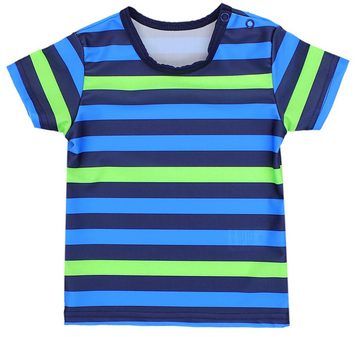 Aquarti Badeanzug Baby Jungen Zweiteiliger Kinder Badeanzug T-Shirt Badehose UV-Schutz