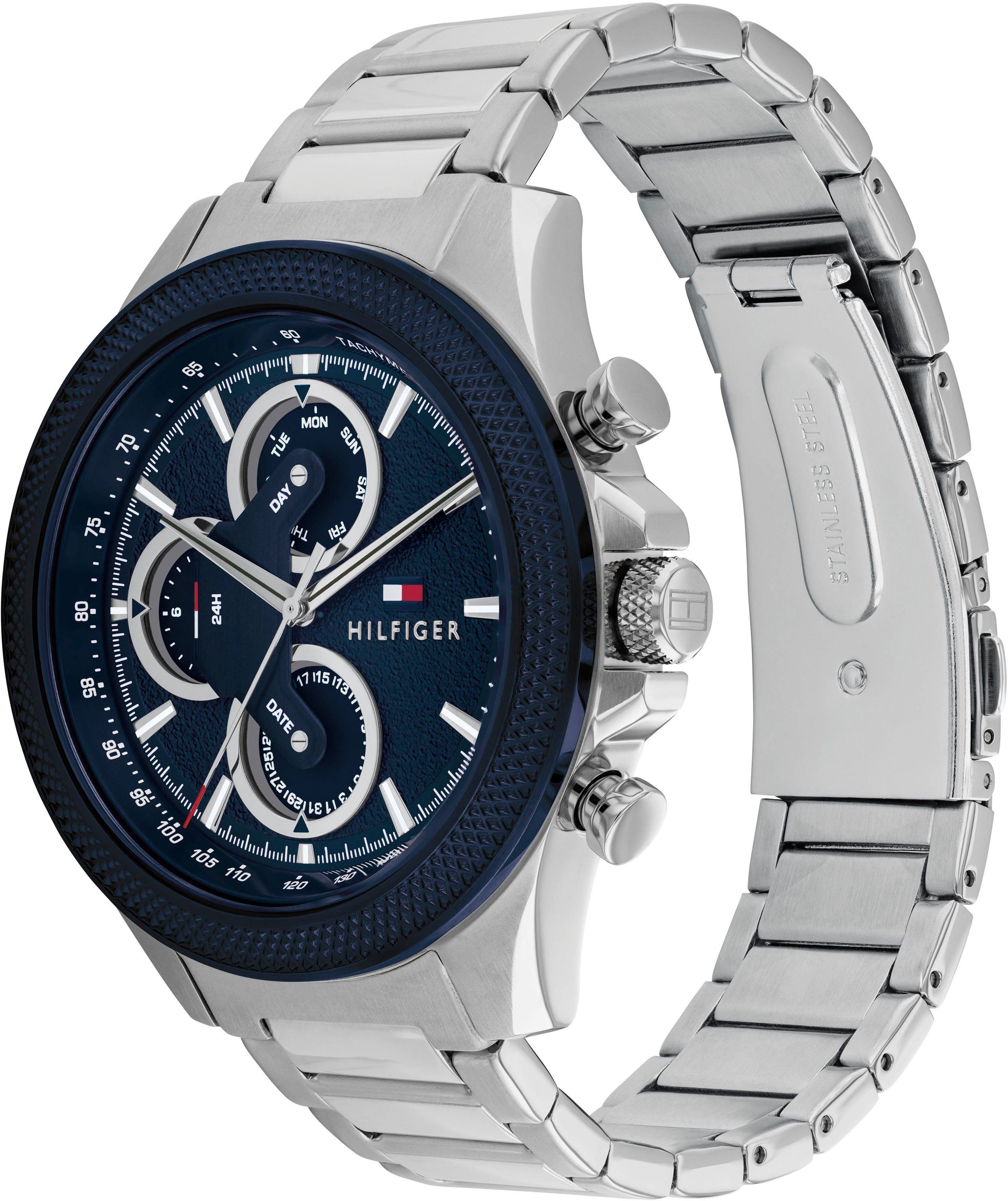 Tommy Hilfiger Multifunktionsuhr CLARK 1792080, Quarzuhr, Armbanduhr, Herre günstig online kaufen